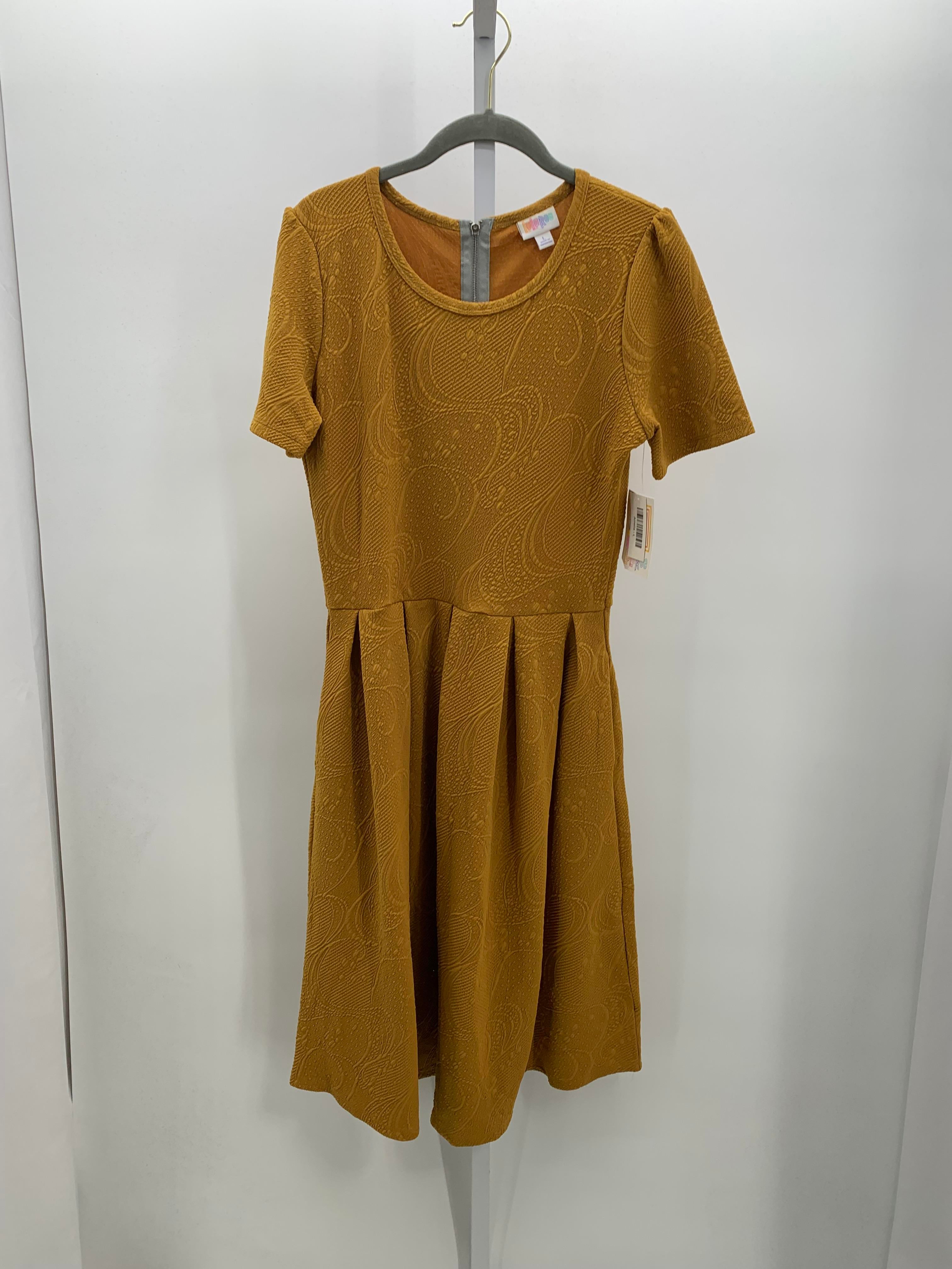 Lularoe Size Large Misses Short Sleeve Dress