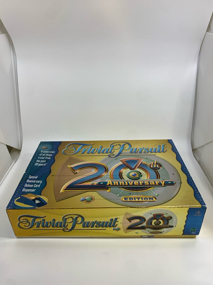 NIB TRIVIAL PURSUIT 20TH ANNIVERSARY EDITION.