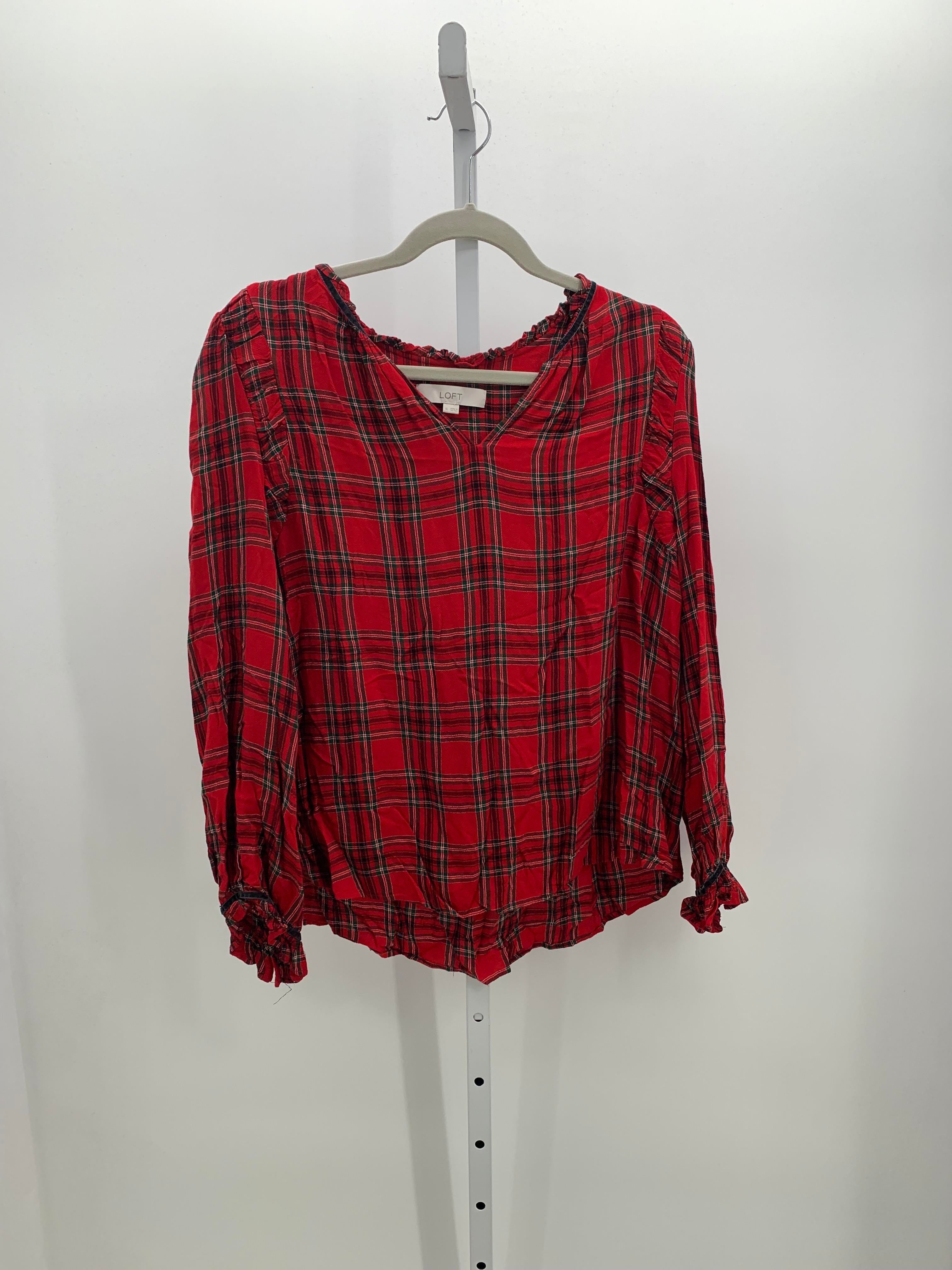 Loft Size Extra Large Misses Long Sleeve Shirt