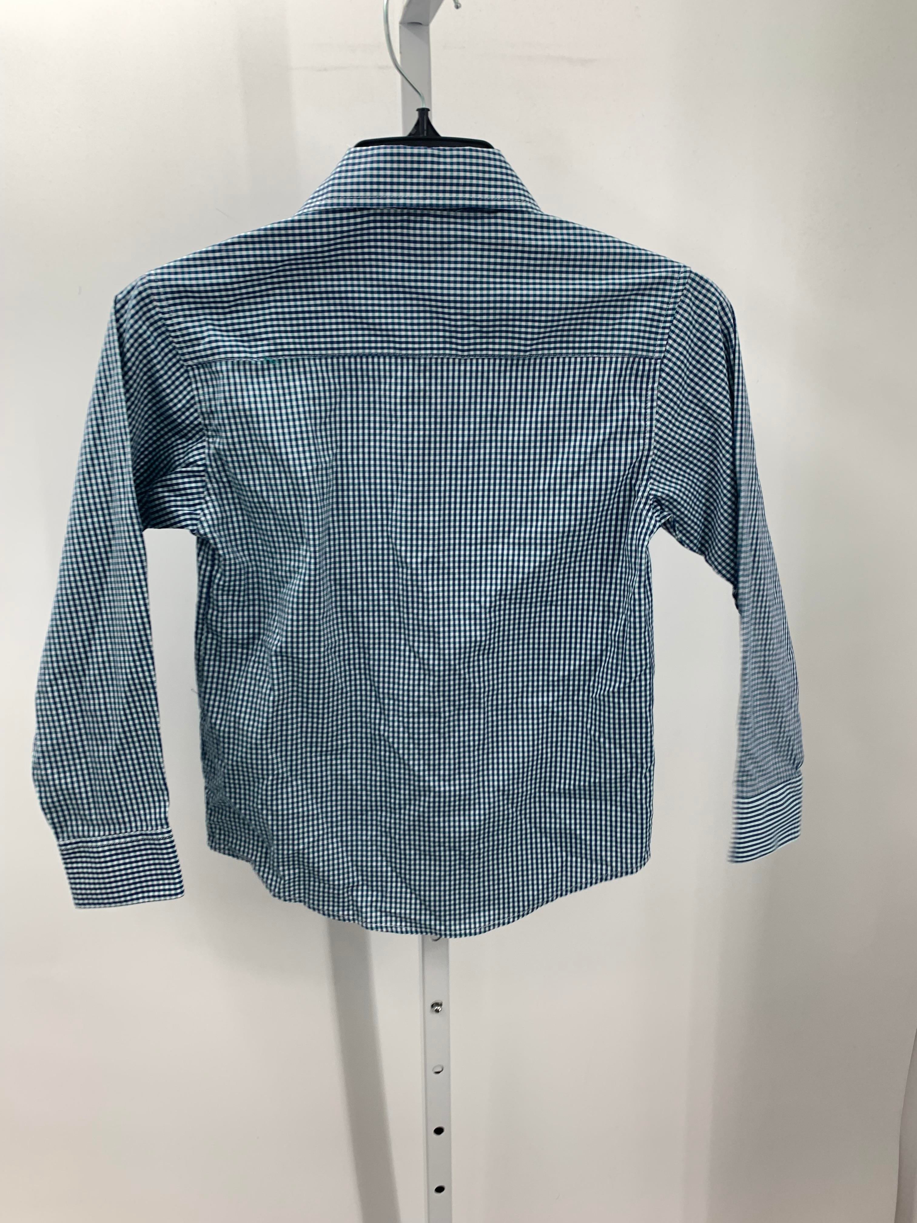 WHITE PLAID BTN DOWN