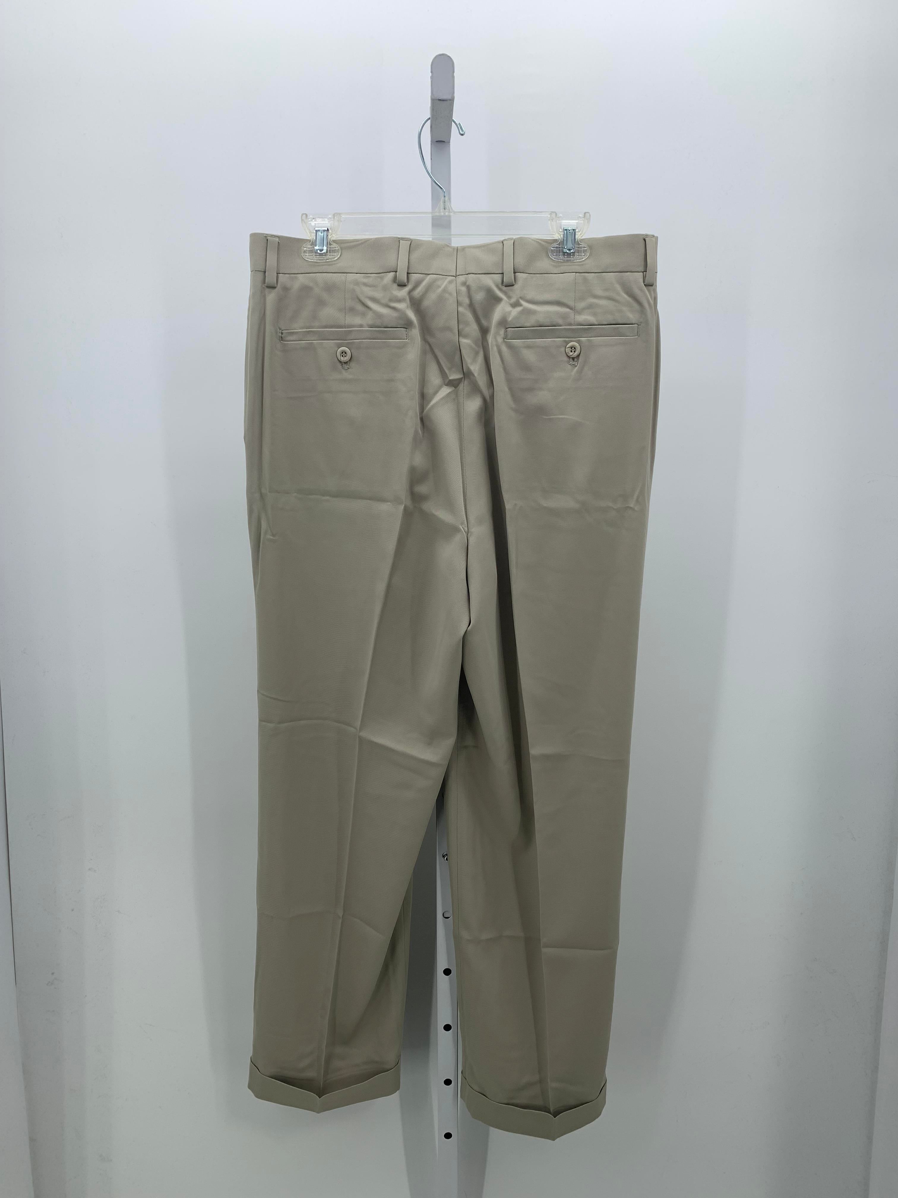 NEW PLEATED FRONT PANTS.