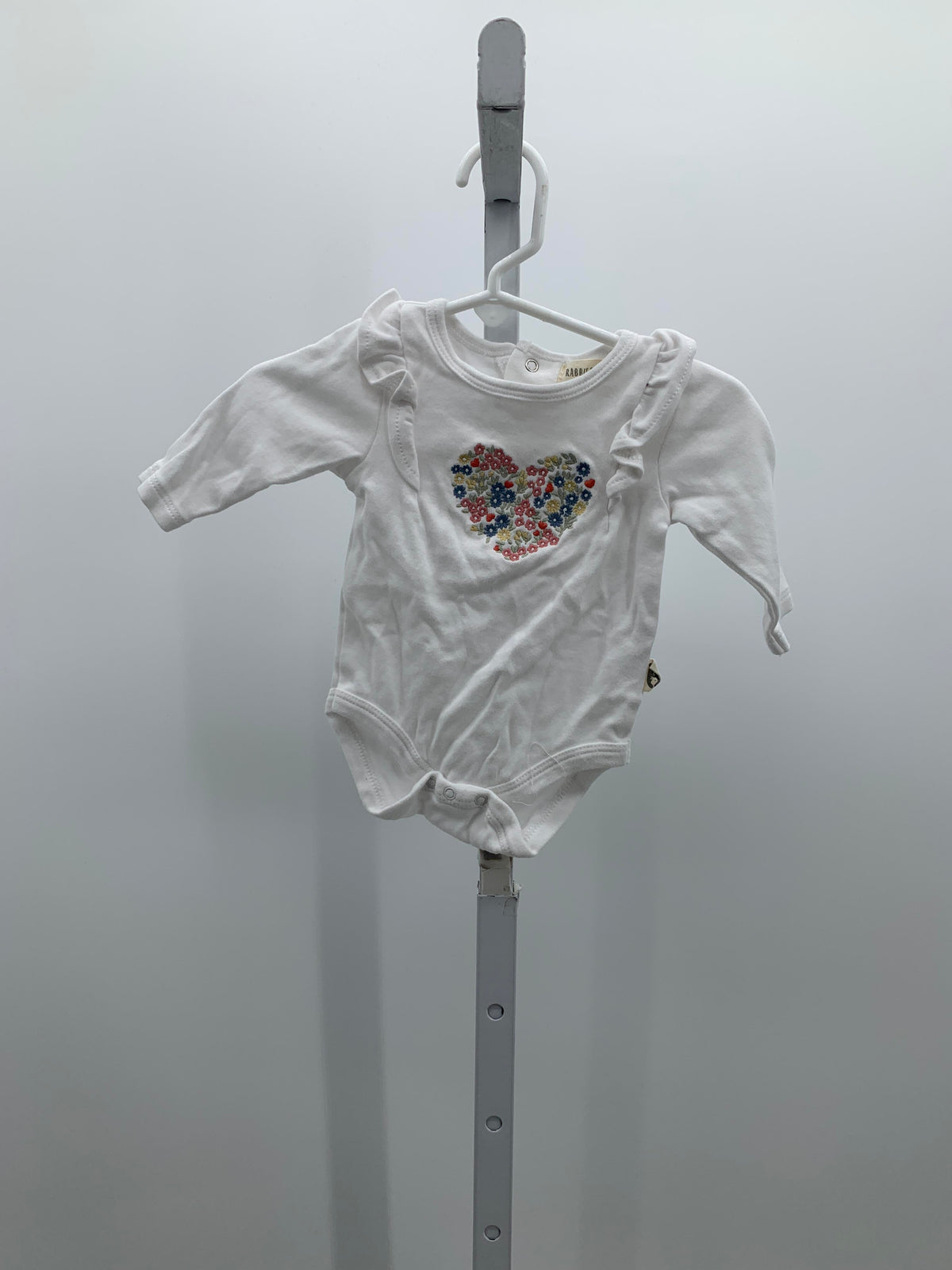 Rabbit + Bear Size 0-3 months Girls Long Sleeve Shirt