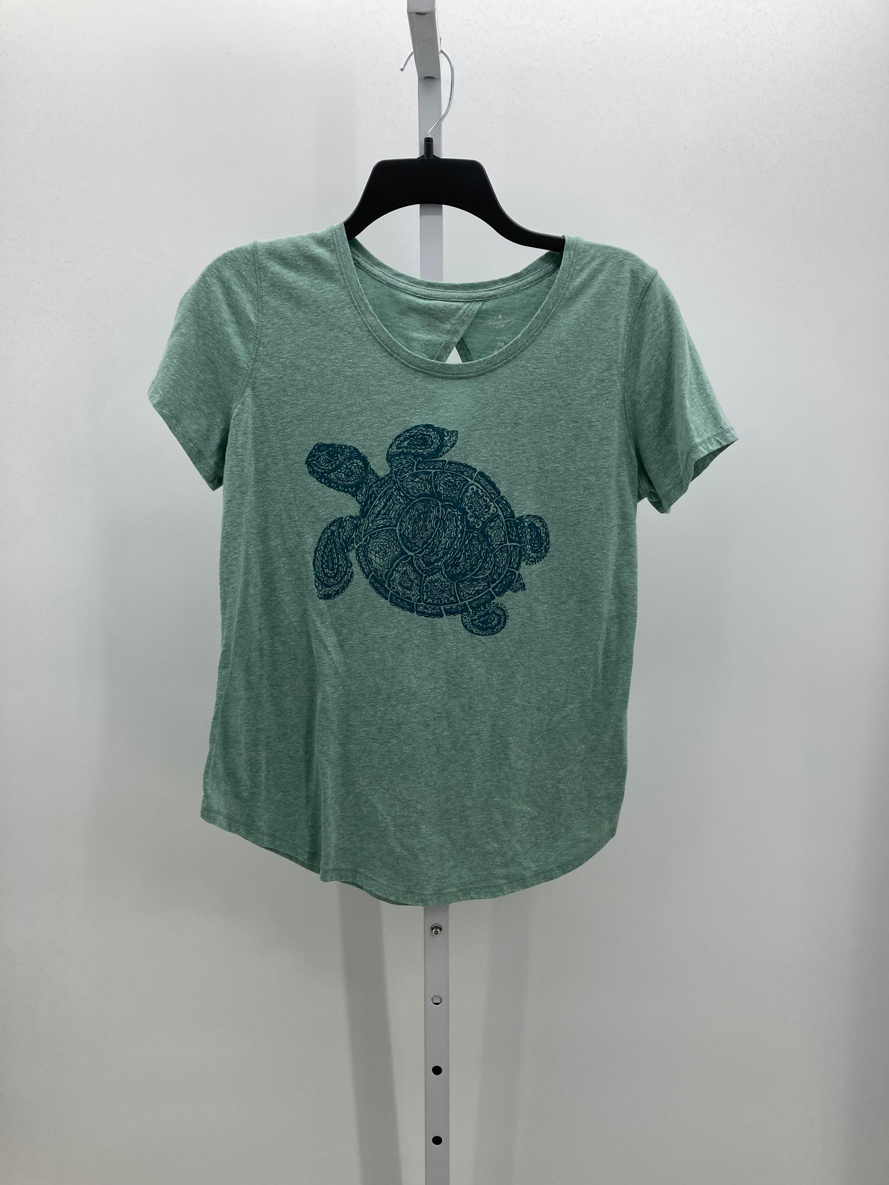 St. Johns Bay Size Medium Petite Petite Short Sleeve Shirt