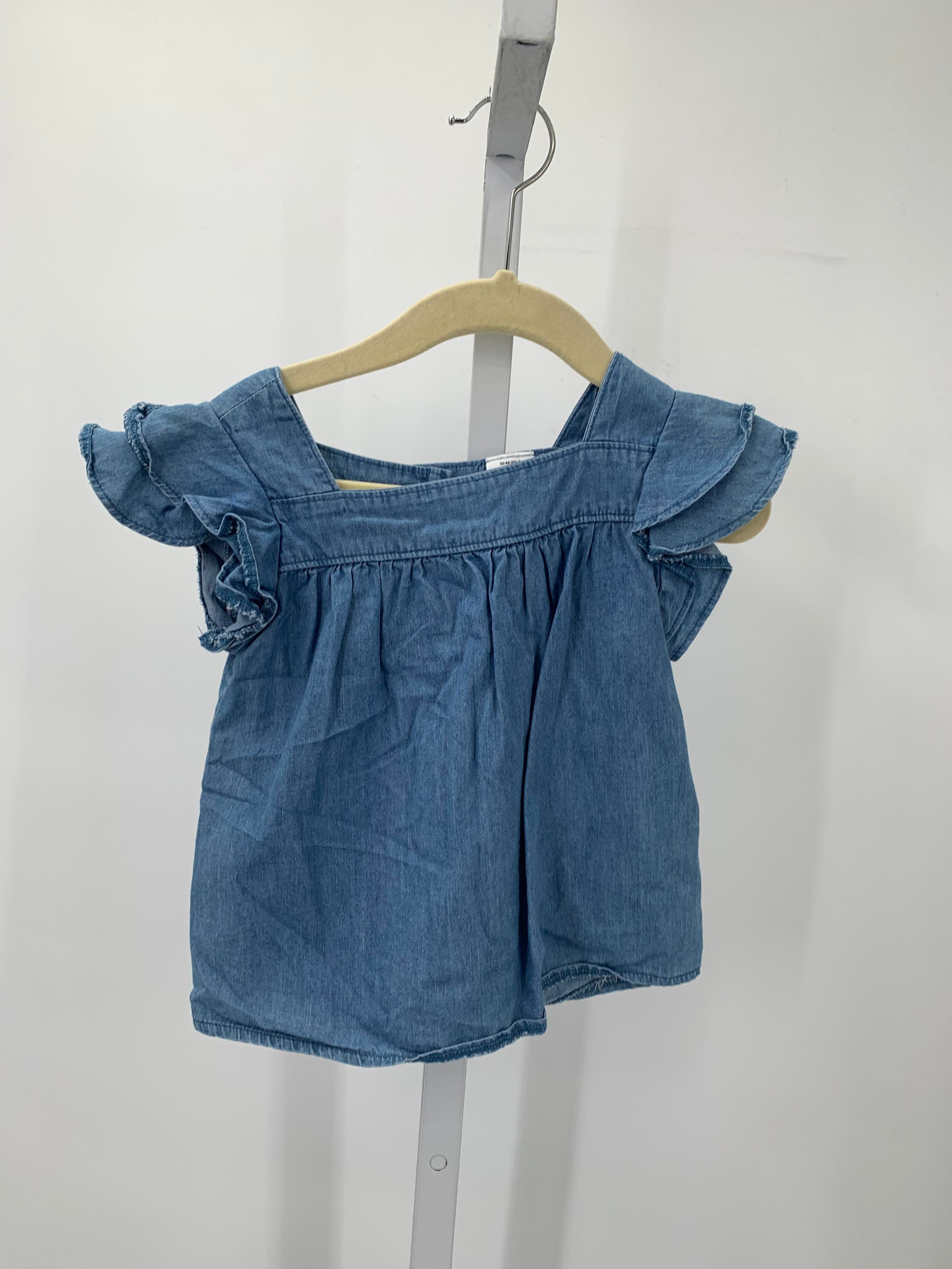 Okie Dokie Size 24 Months Girls Short Sleeve Shirt