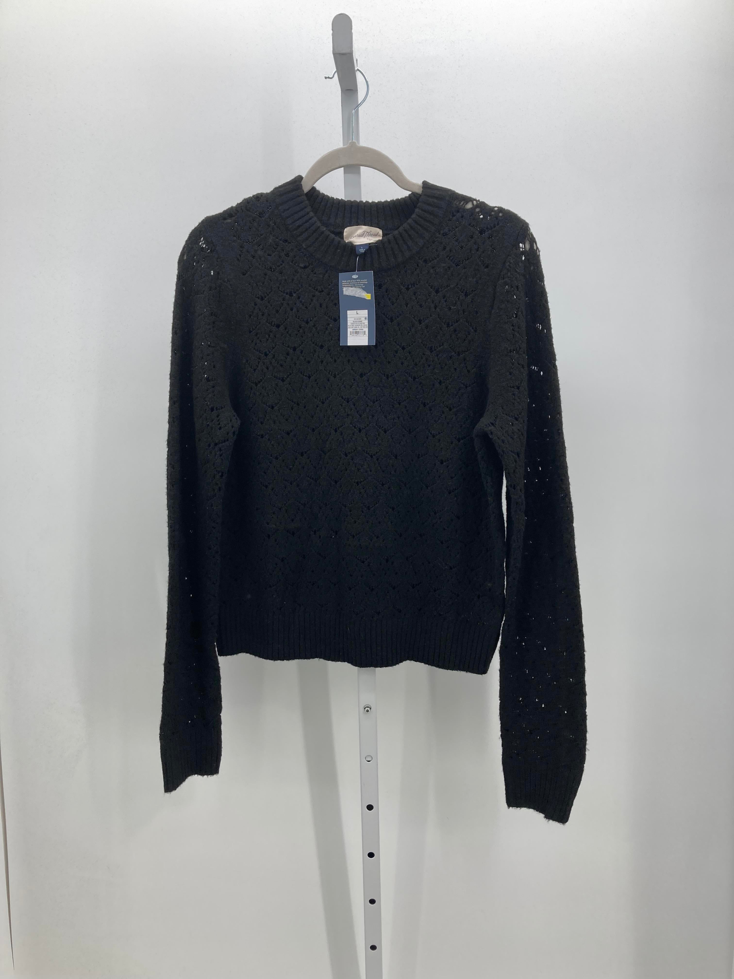 Universal Thread Size Large Misses Long Slv Sweater
