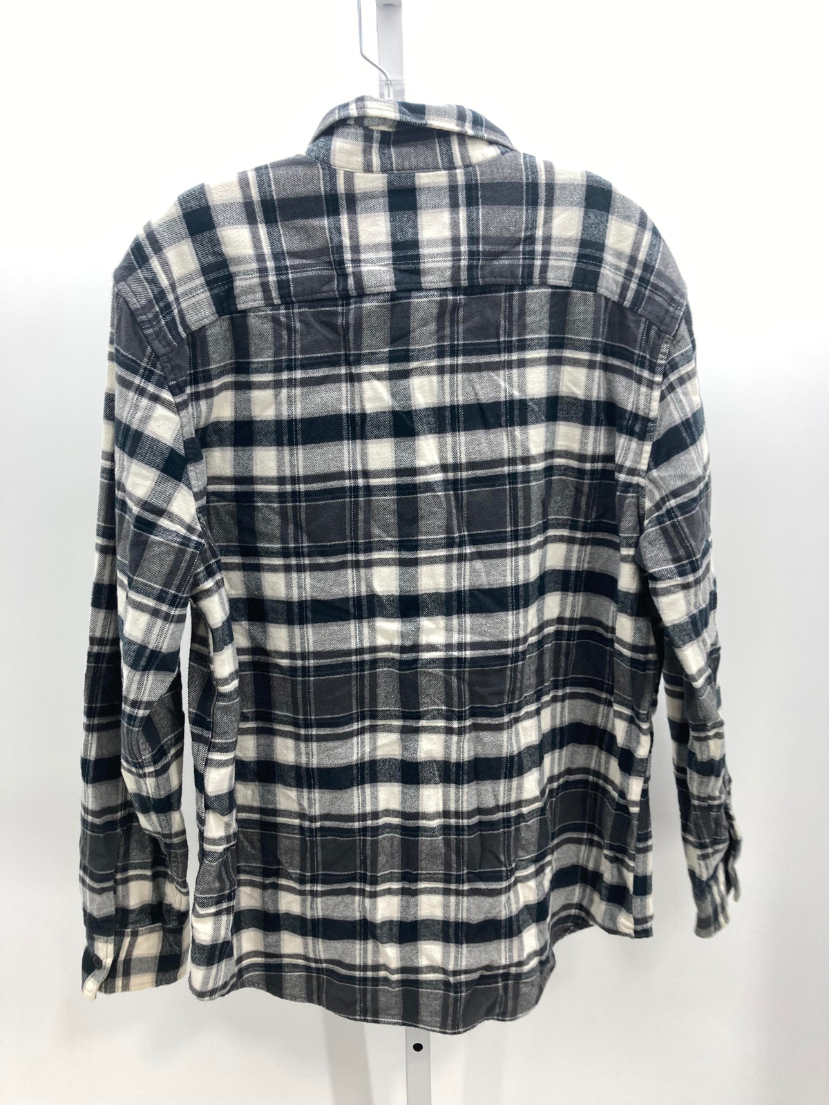 PLAID BTN DOWN