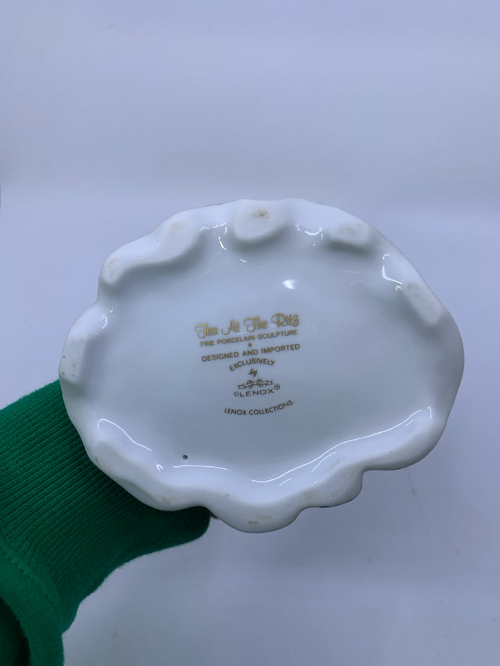 LENOX AMERICAN FASHION TEA AT THE RITZ FIGURINE.