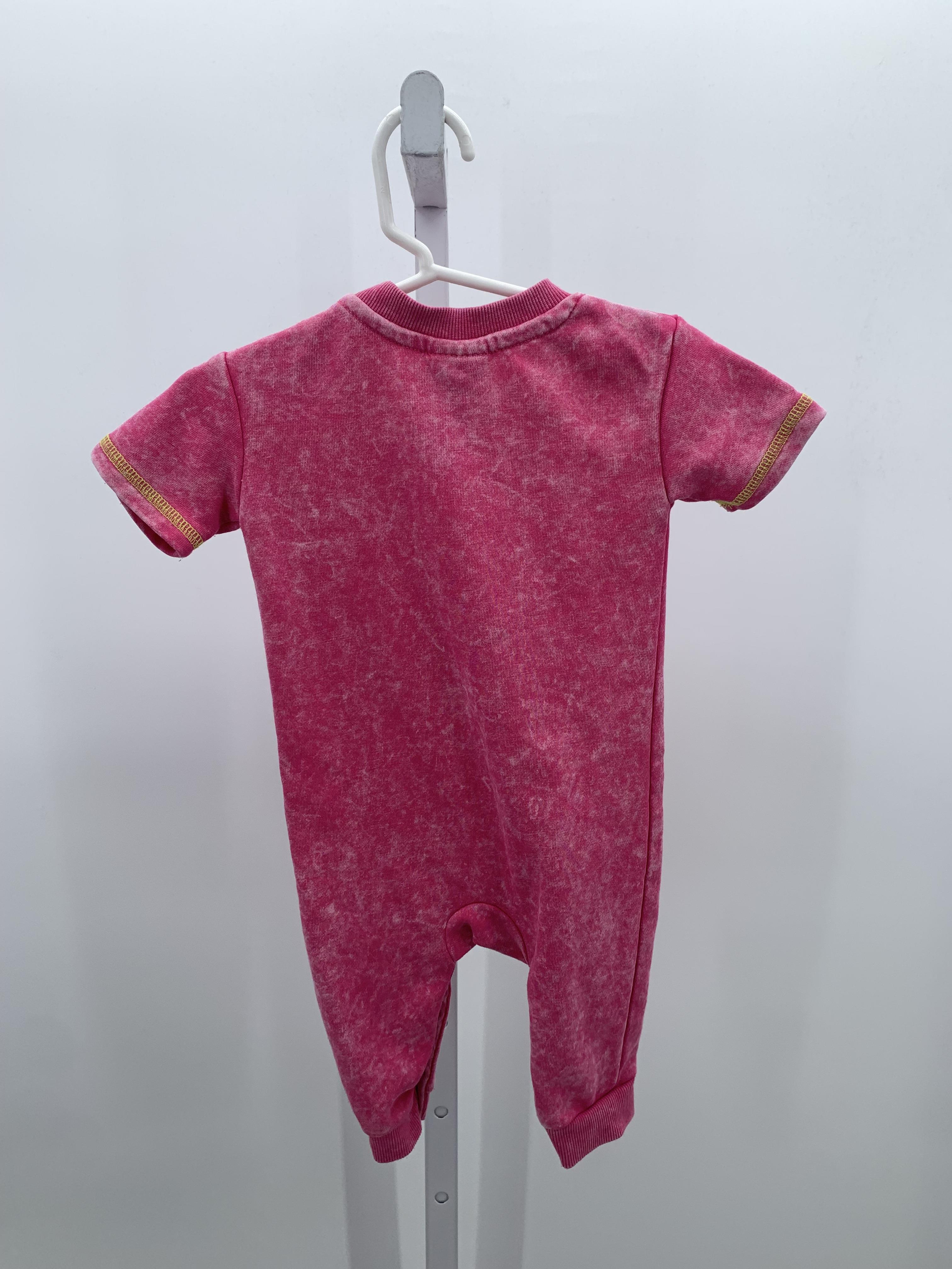 Barbie Size 3-6 Months Girls Short Slv. Romper