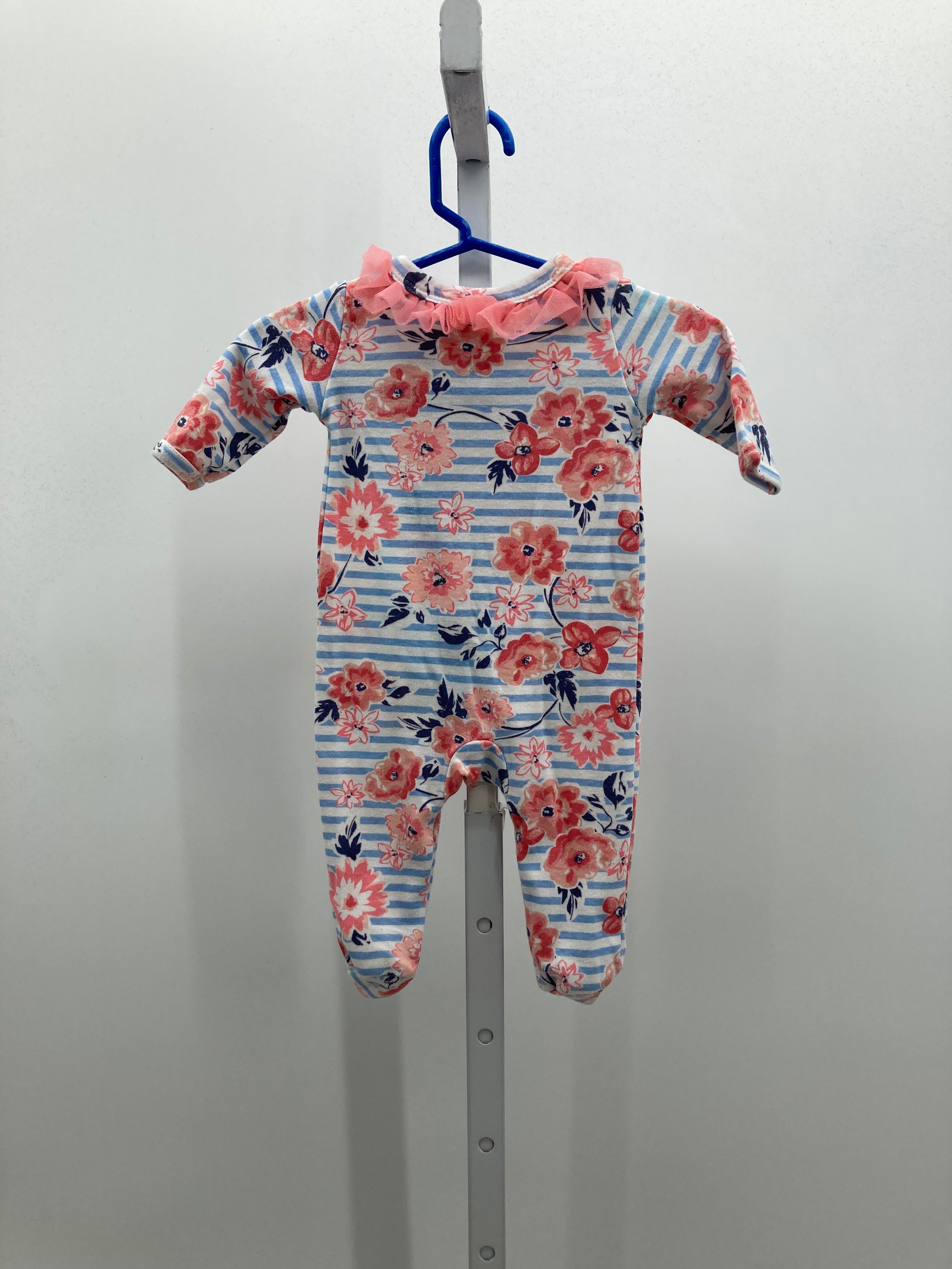 Nicole Miller Size 0-3 months Girls Long Slv. Romper