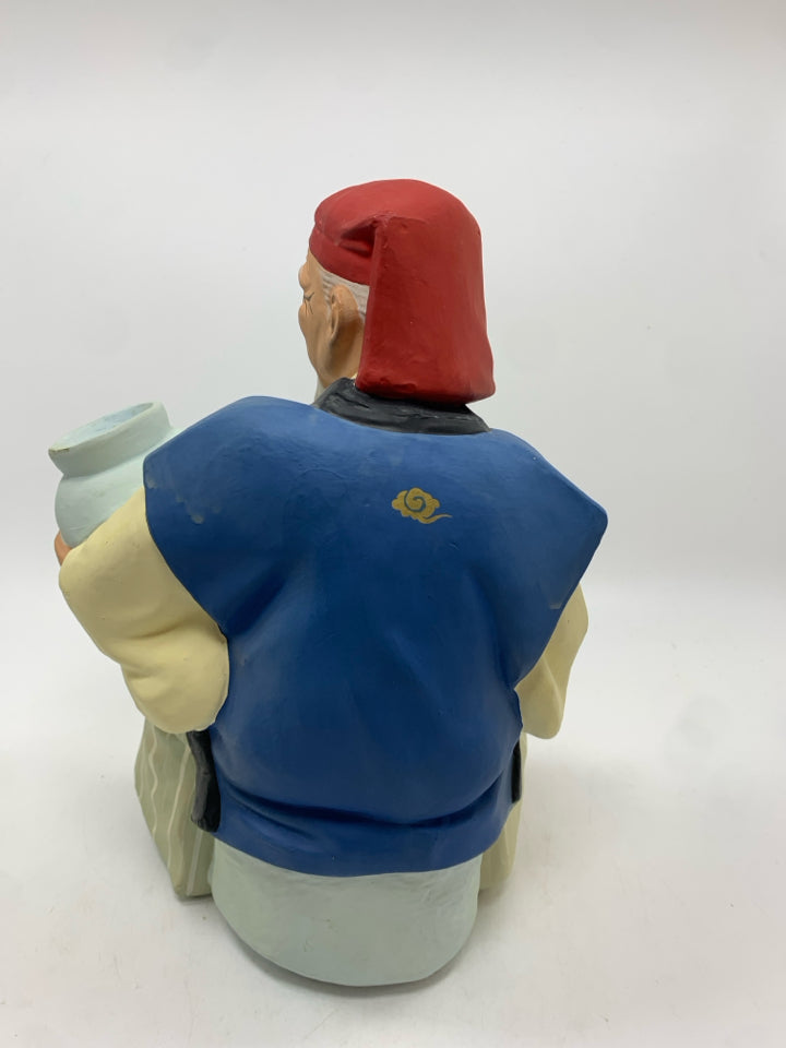 HAKATA STYLE ARTIST FIGURINE.