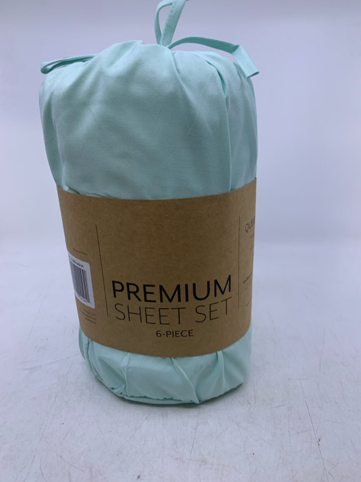 NIP AQUA ULTRA SOFT HYPOALLERGENIC SHEETS SET 6PC.