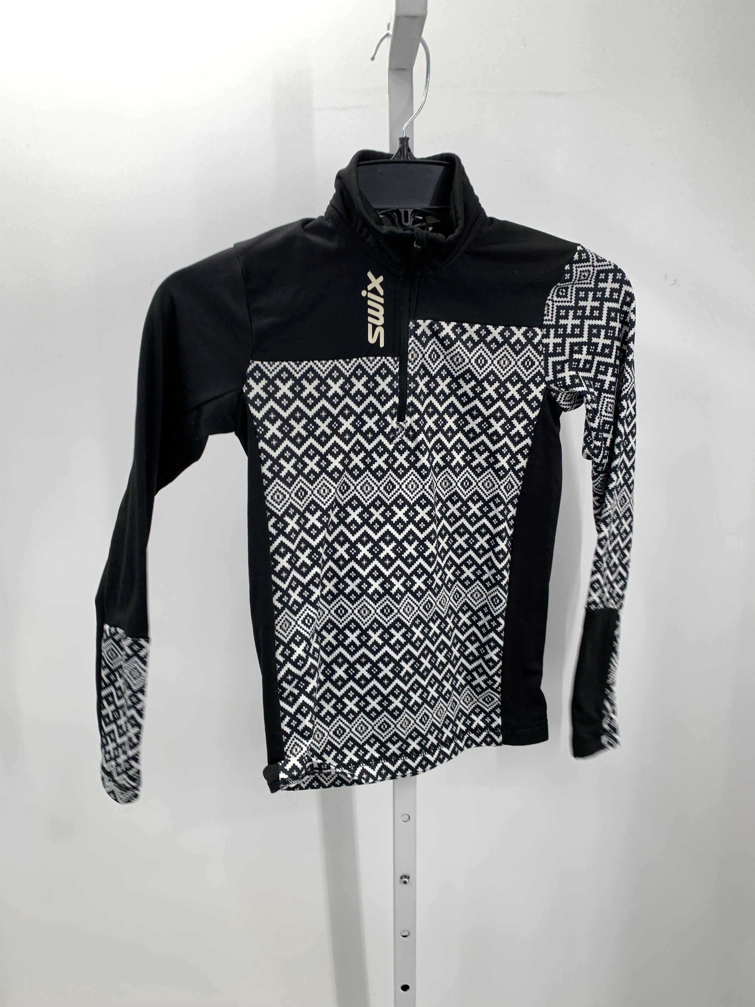 Swix Size 8-10 Girls Long Sleeve Shirt