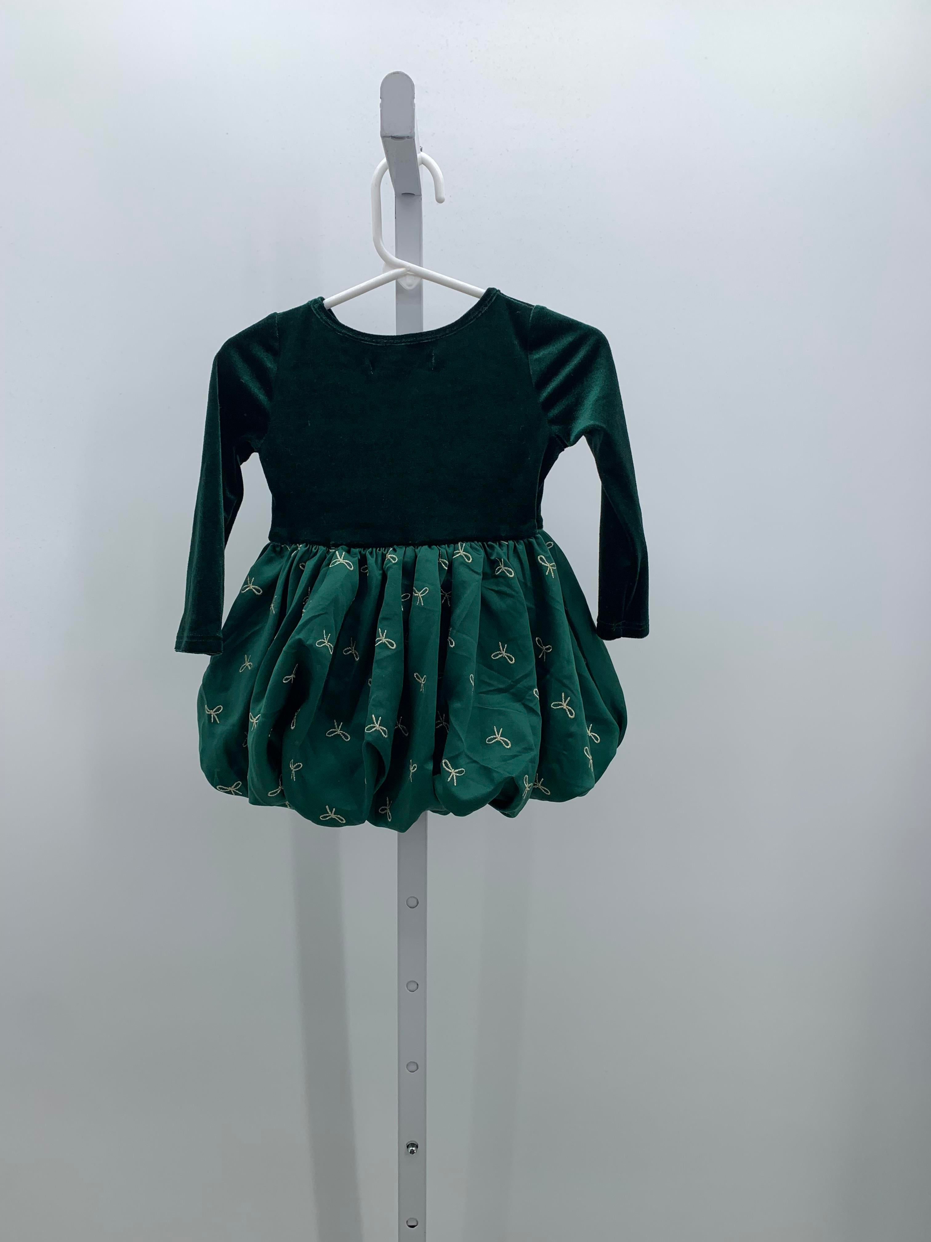 Size 12 Months Girls Long Sleeve Dress