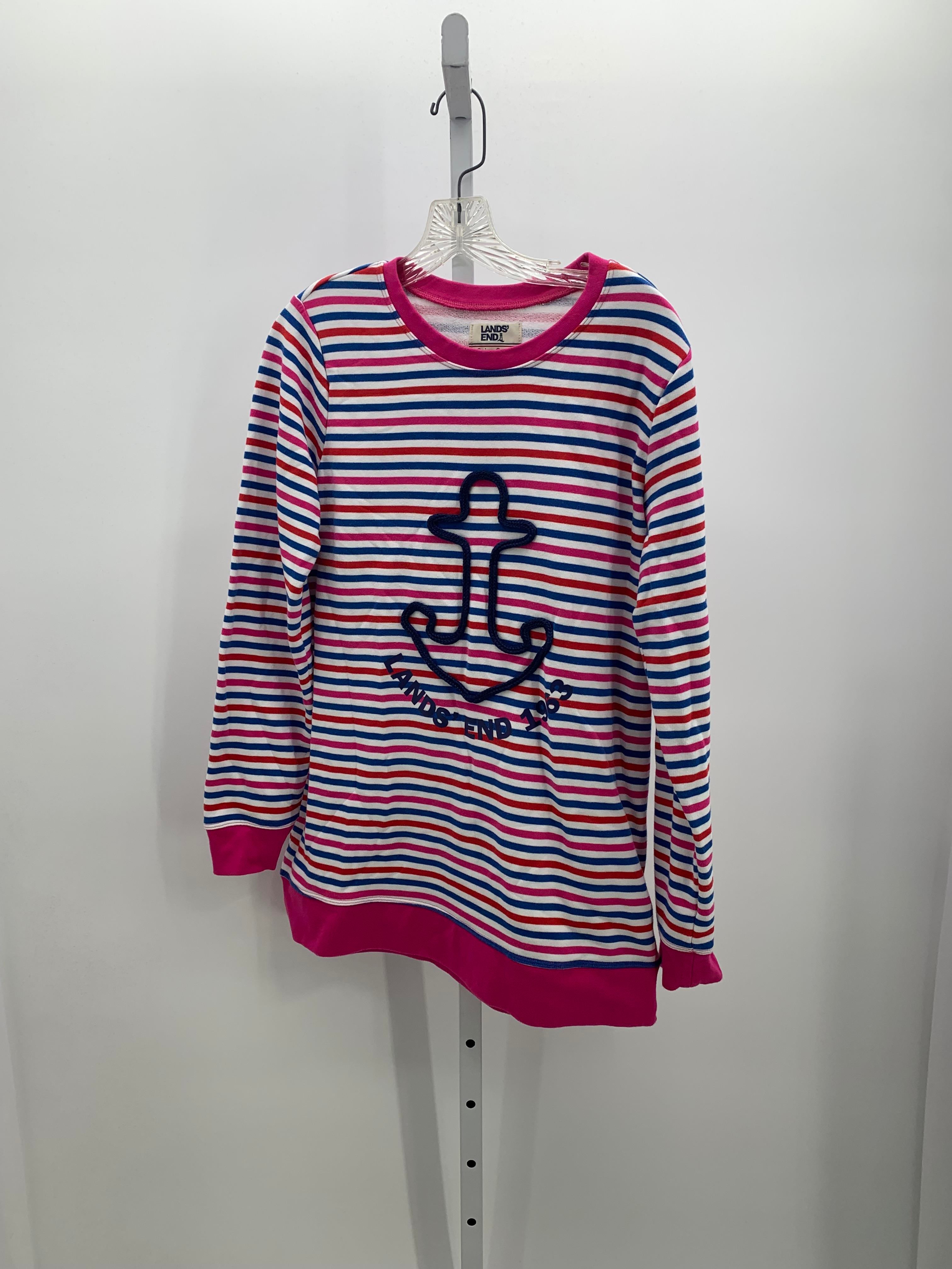 Lands End Size Medium Misses Long Sleeve Shirt