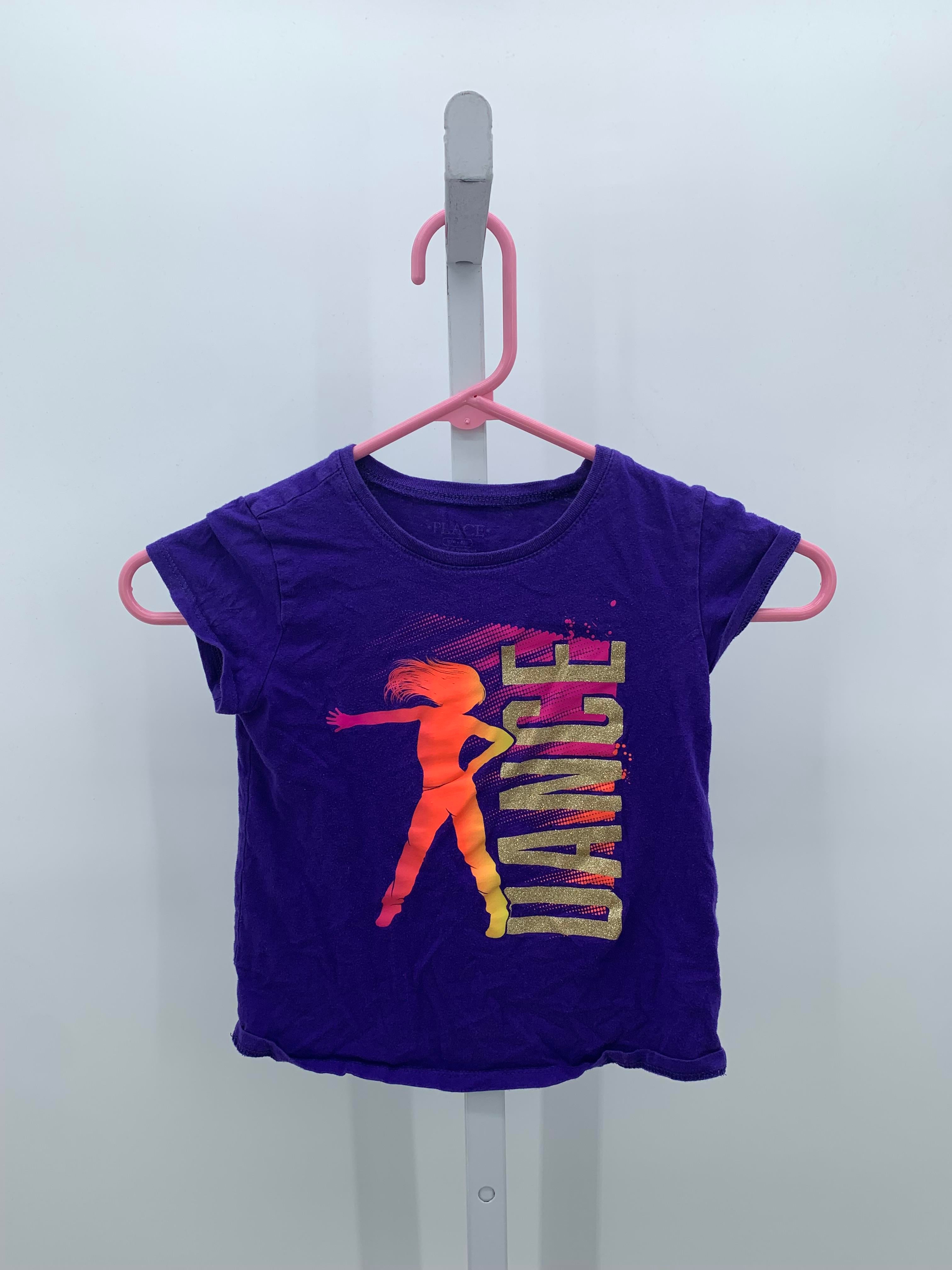 Children's Place Size 5-6 Girls Short Sleeve Shirt