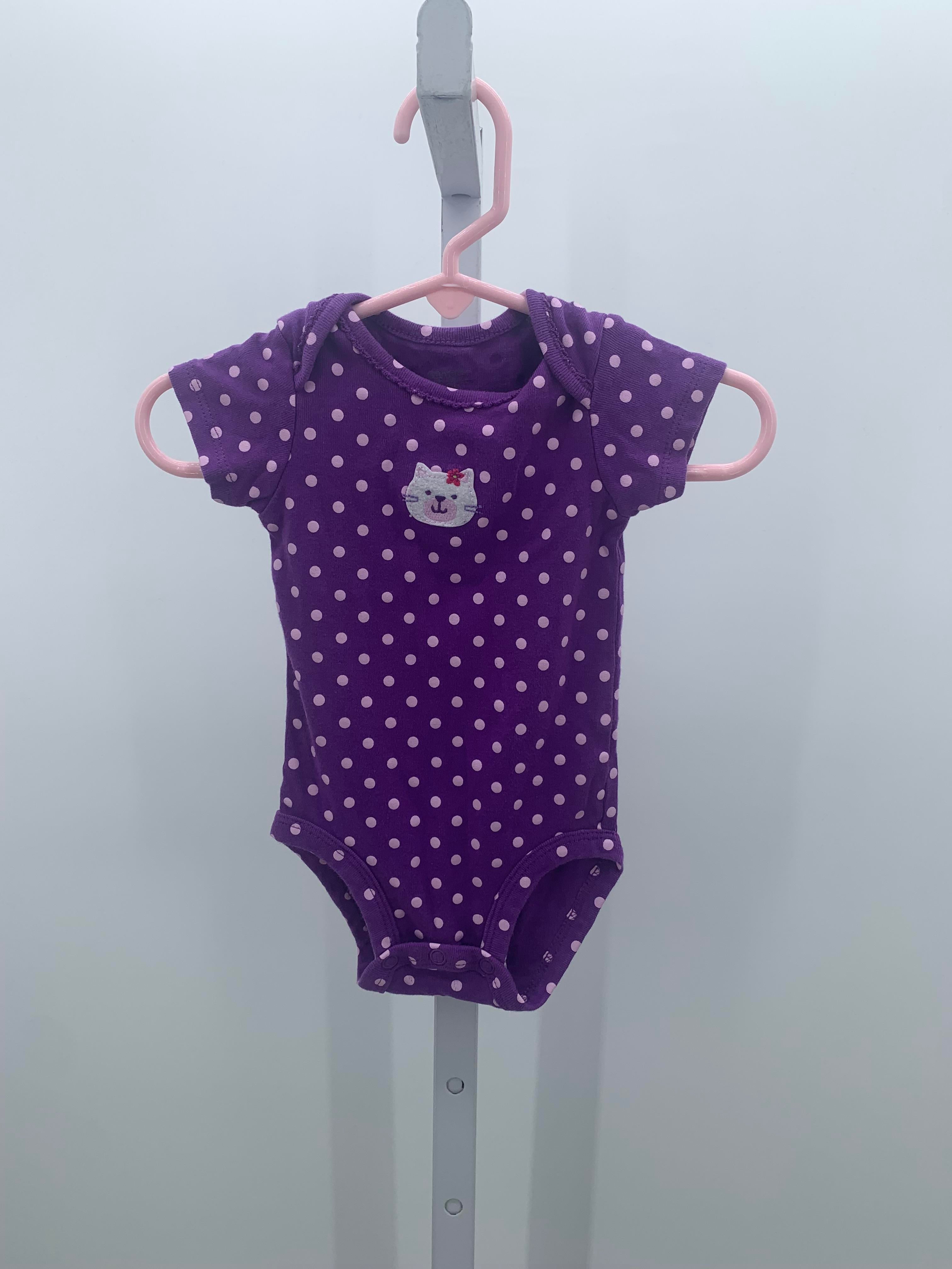 Carters Size 3 Months Girls Short Sleeve Shirt