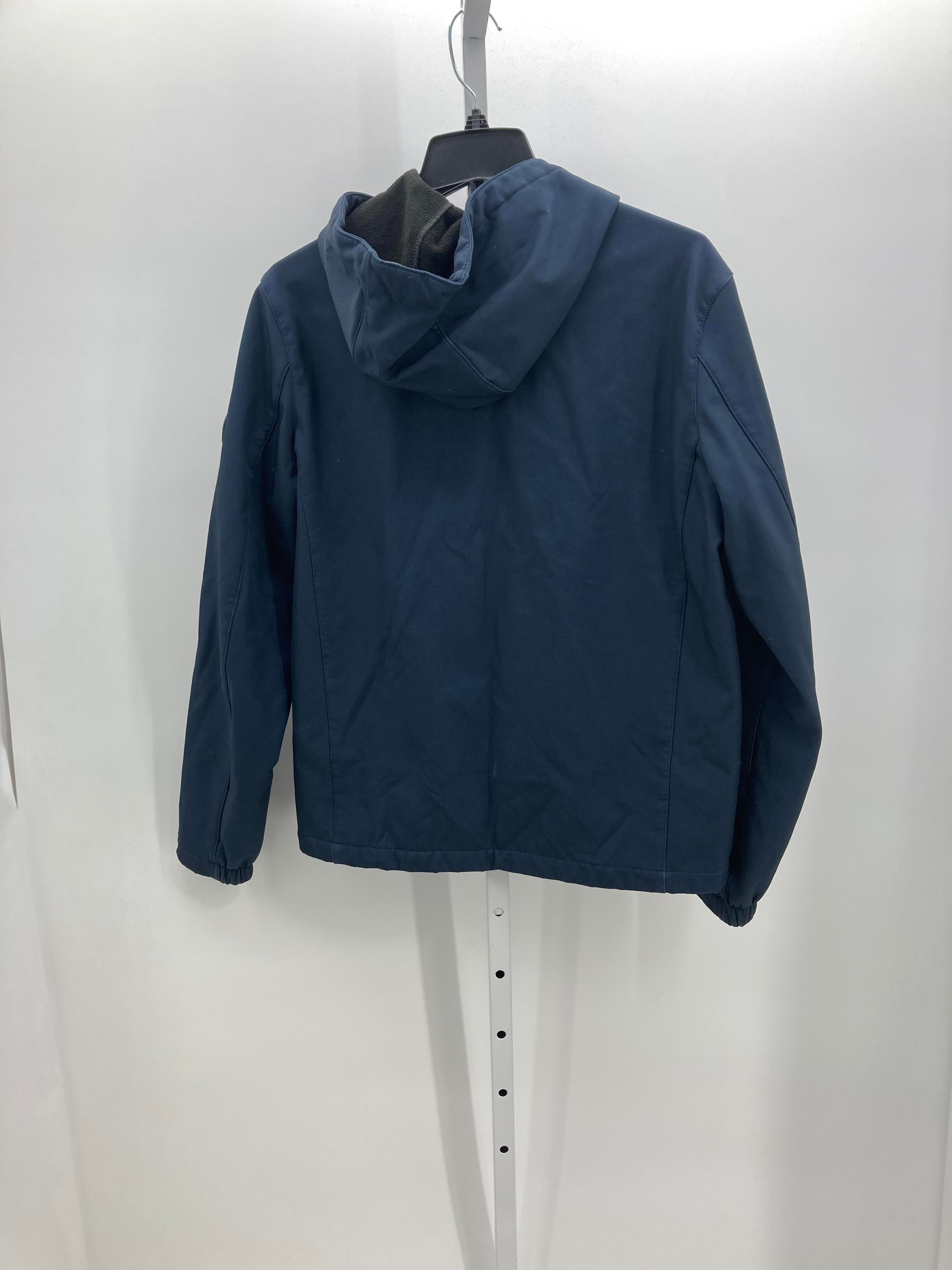 SOFT SHELL ZIP- MINOR WEAR ON CUFFS