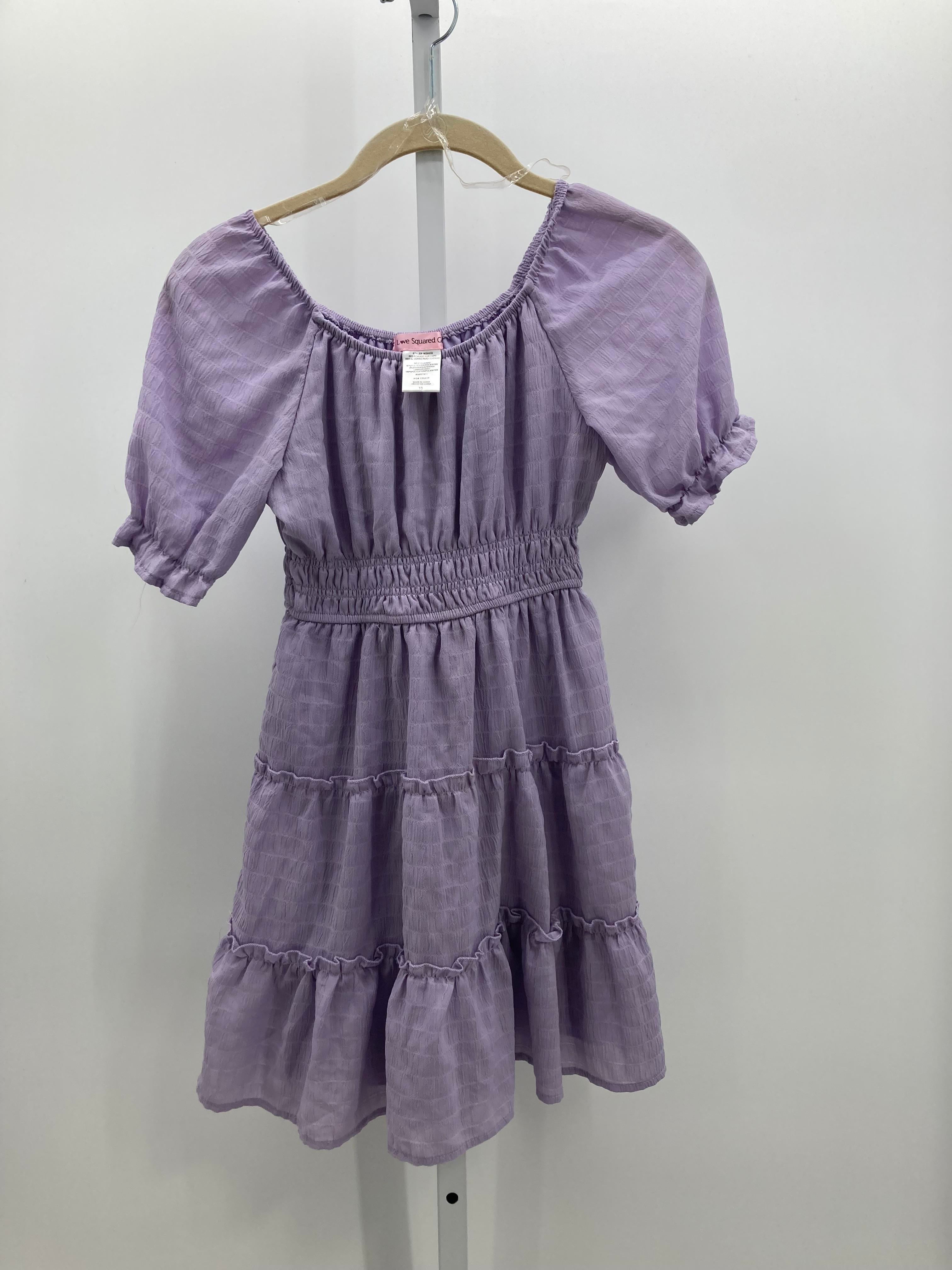 Love Squared Size 10 Girls Short Sleeve Dress