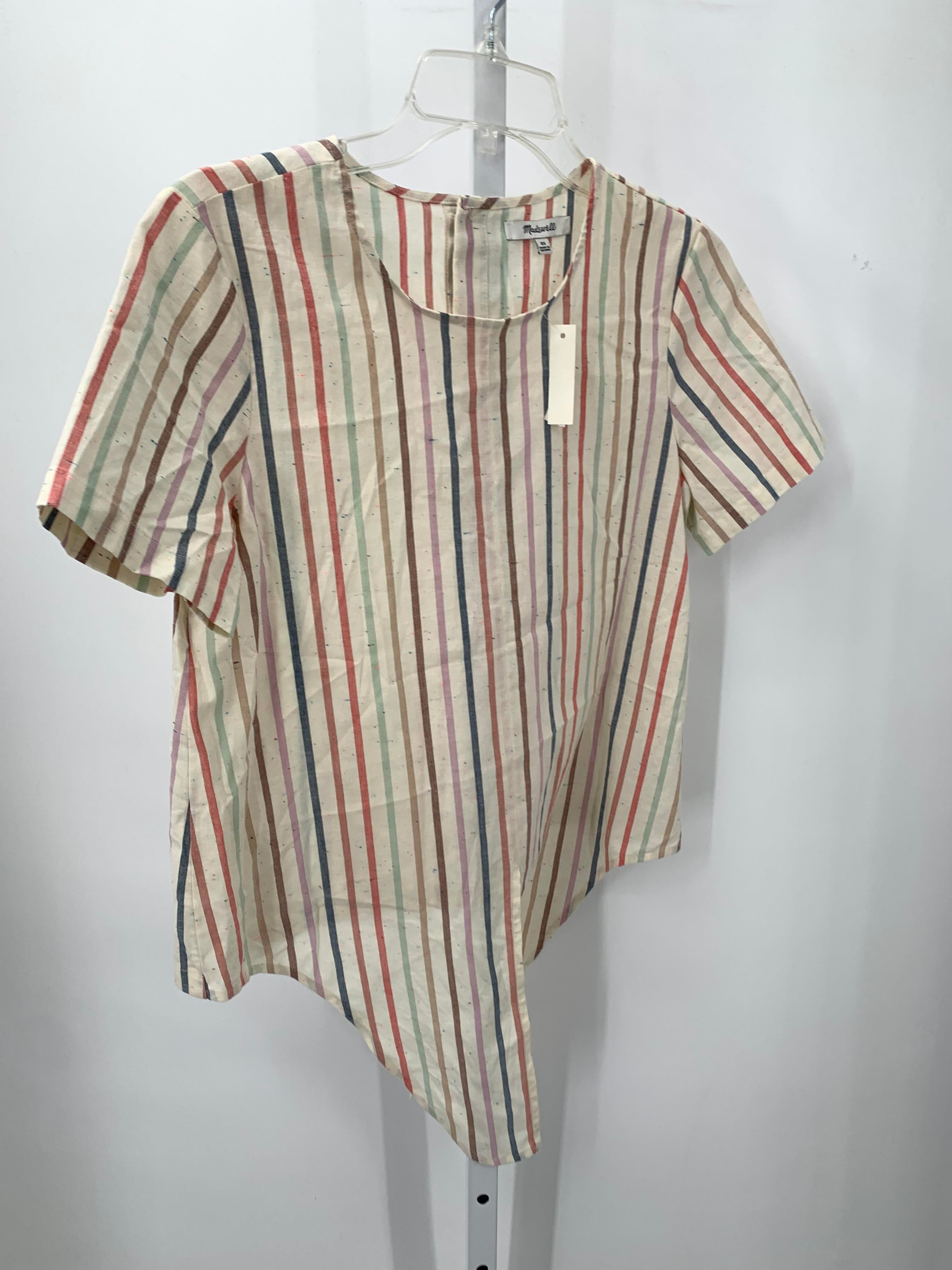 Madewell Size X Small Misses Short Sleeve Shirt
