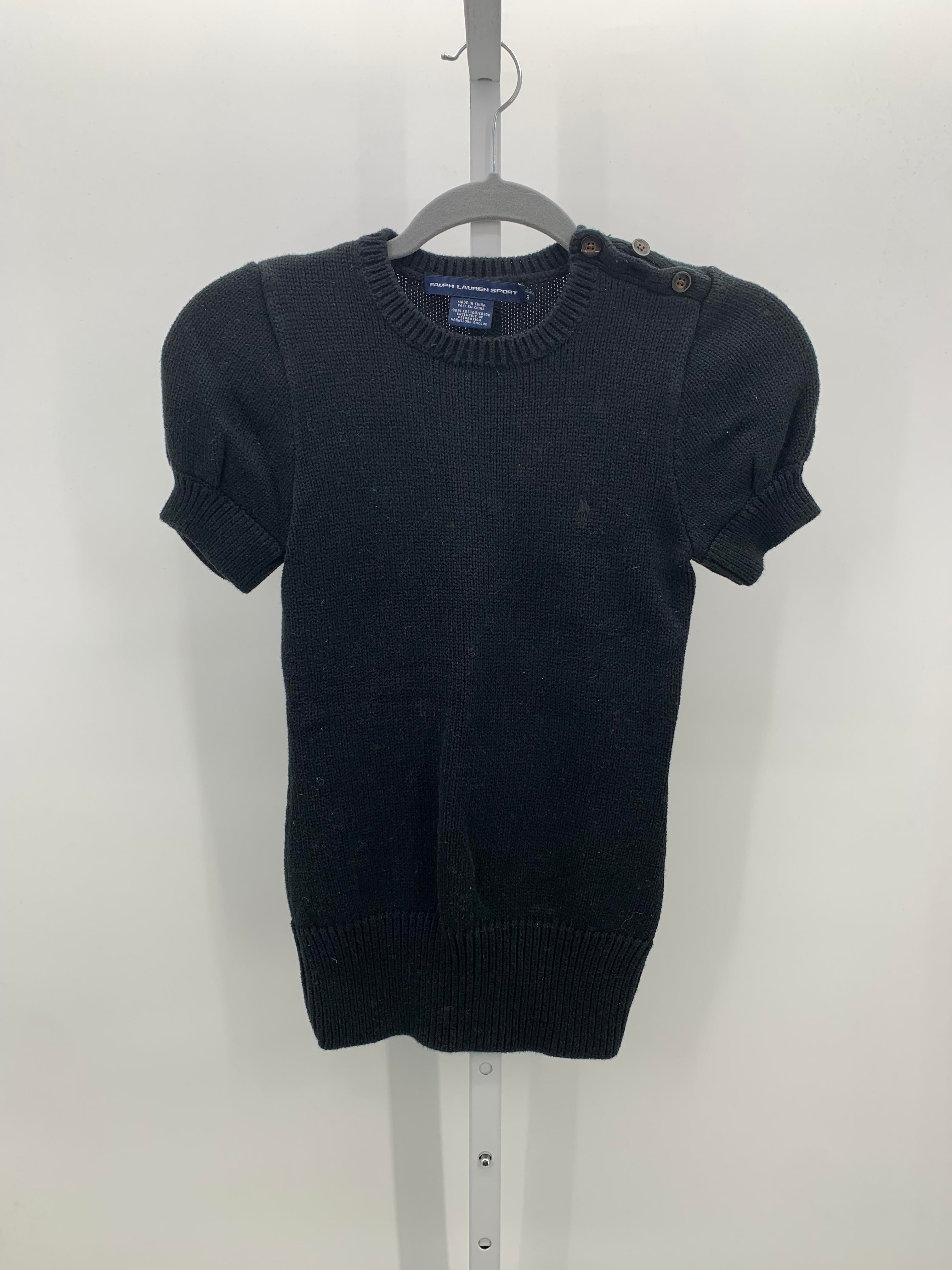 Ralph Lauren Size Small Misses Short Slv Sweater