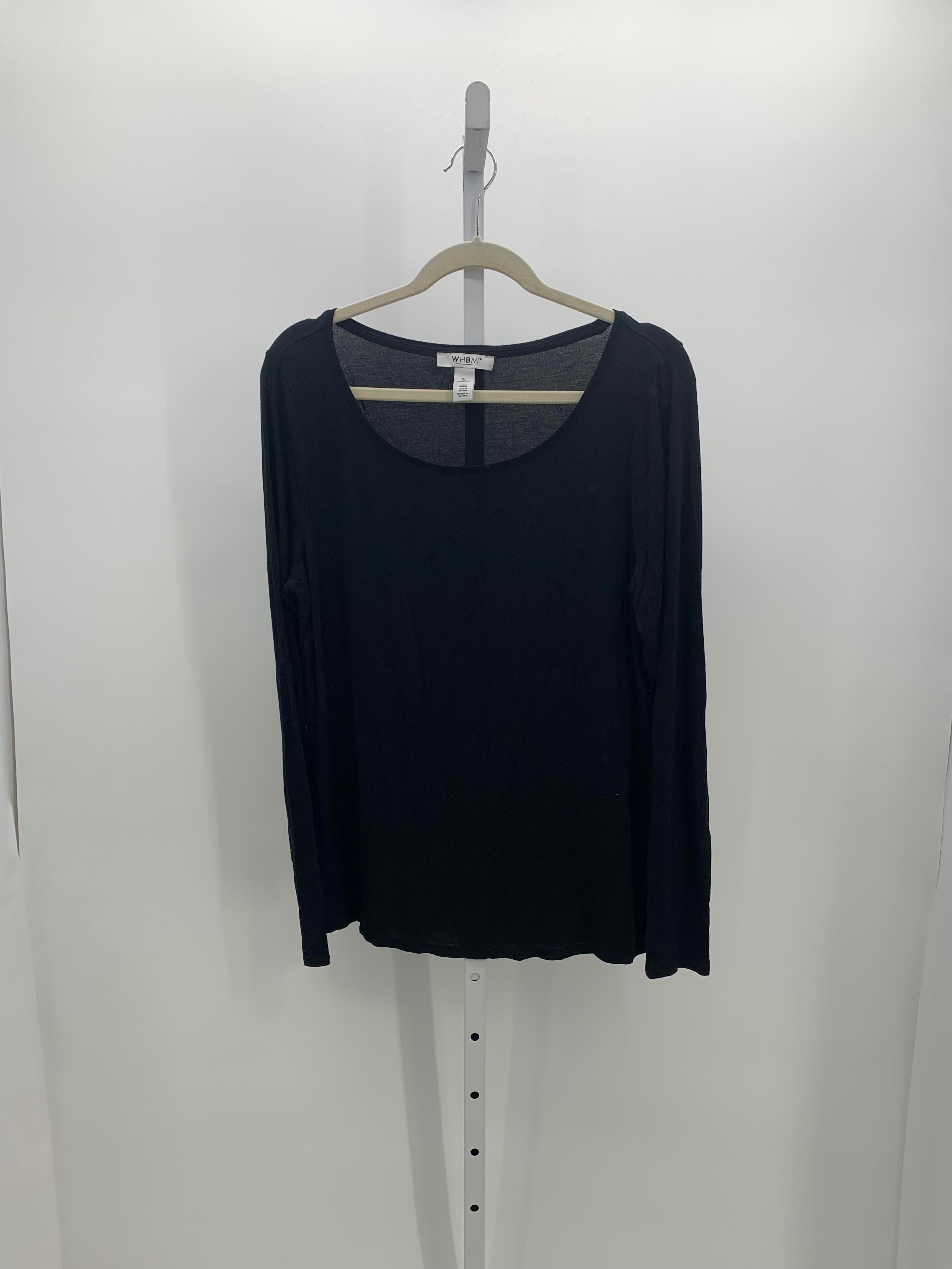 White House Black Size Extra Large Misses Long Sleeve Shirt