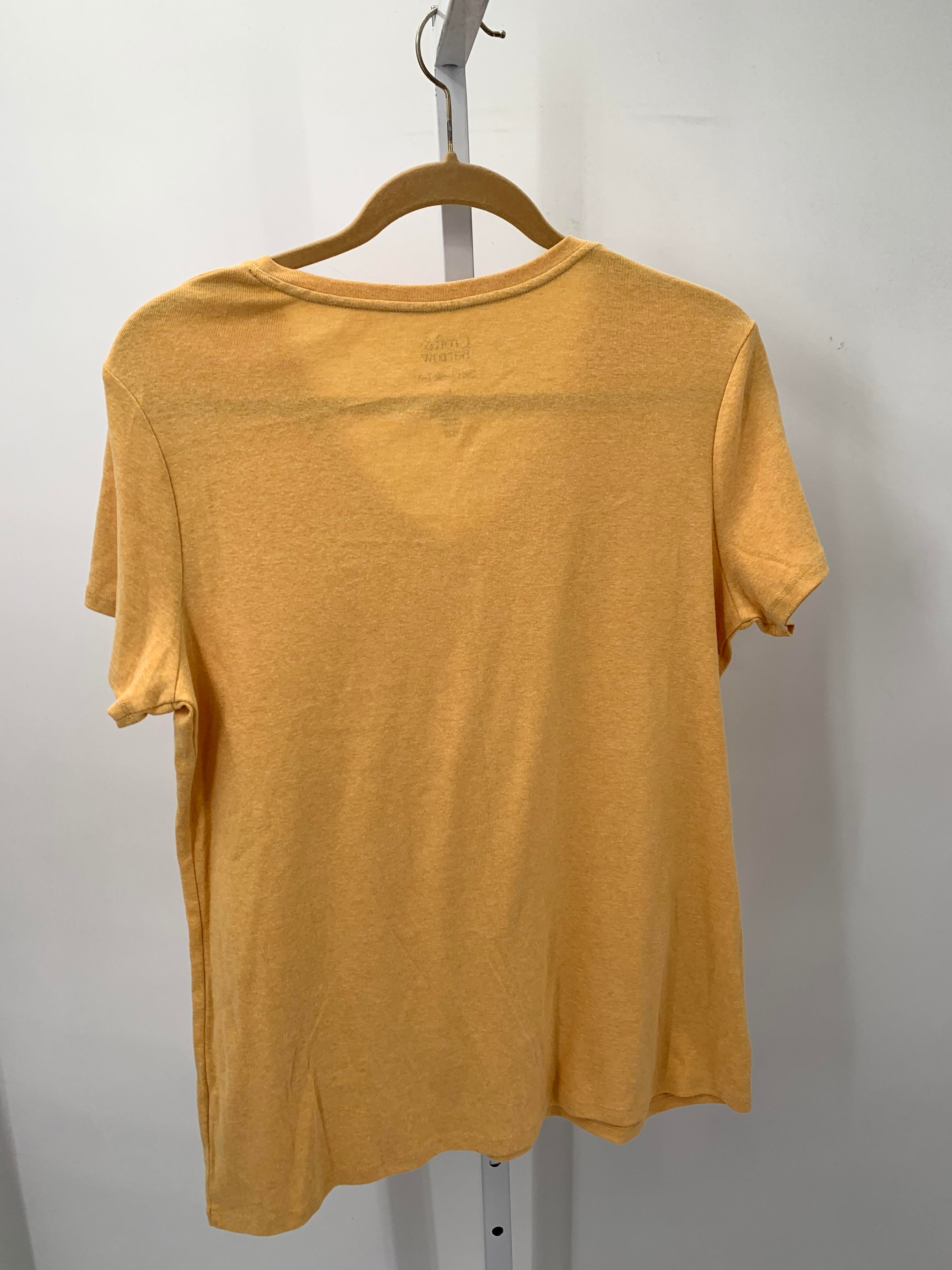 Croft & Barrow Size Large Misses Short Sleeve Shirt