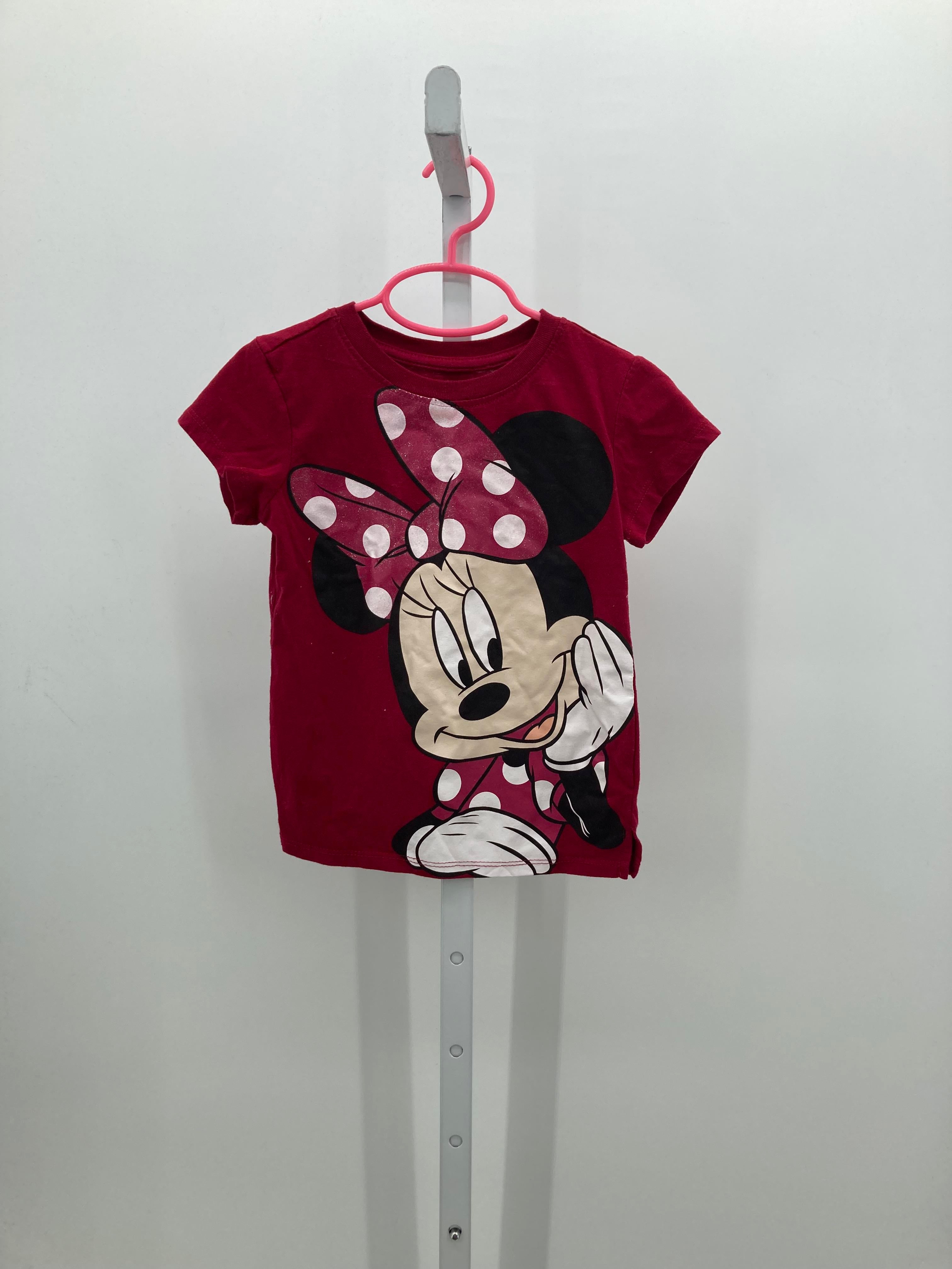 Disney Size 4-5 Girls Short Sleeve Shirt