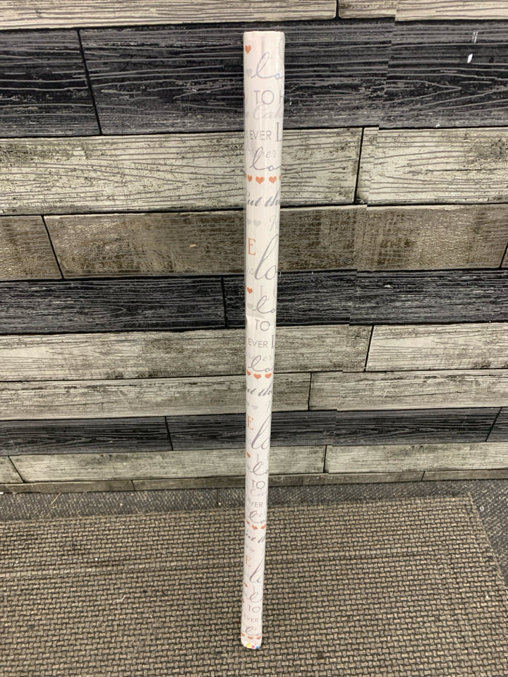 LOVE WRAPPING PAPER.