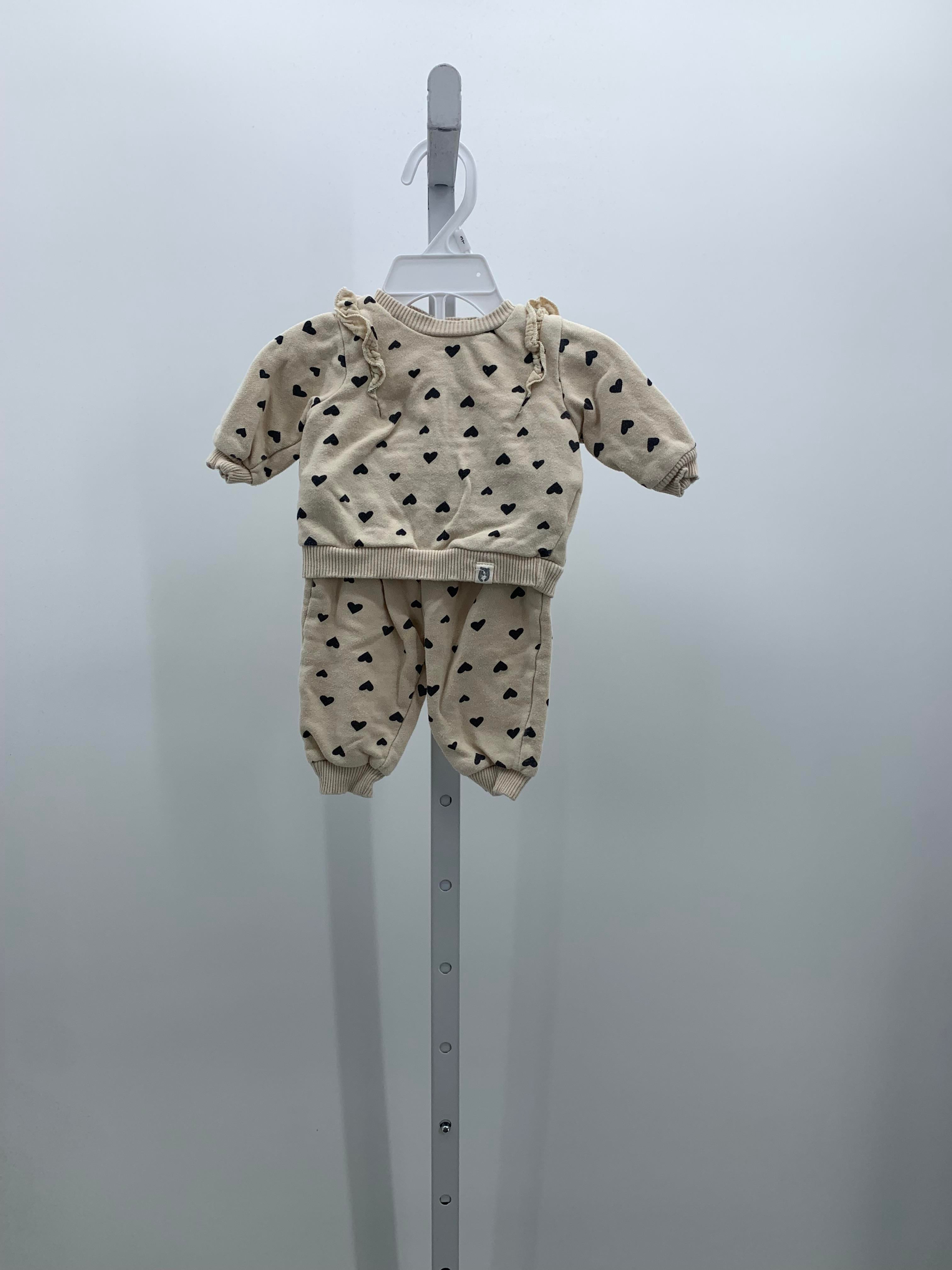 Rabbit + Bear Size 3-6 Months Girls 2 Pieces
