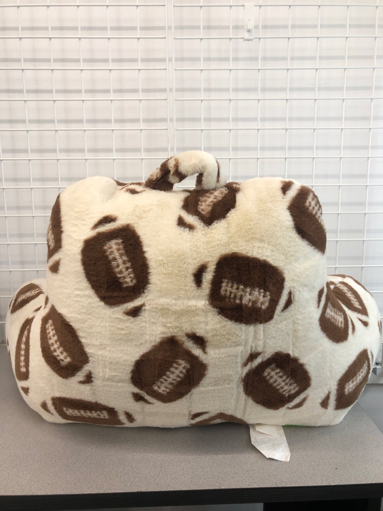 LG FOOTBALL THEMED PILLOW.