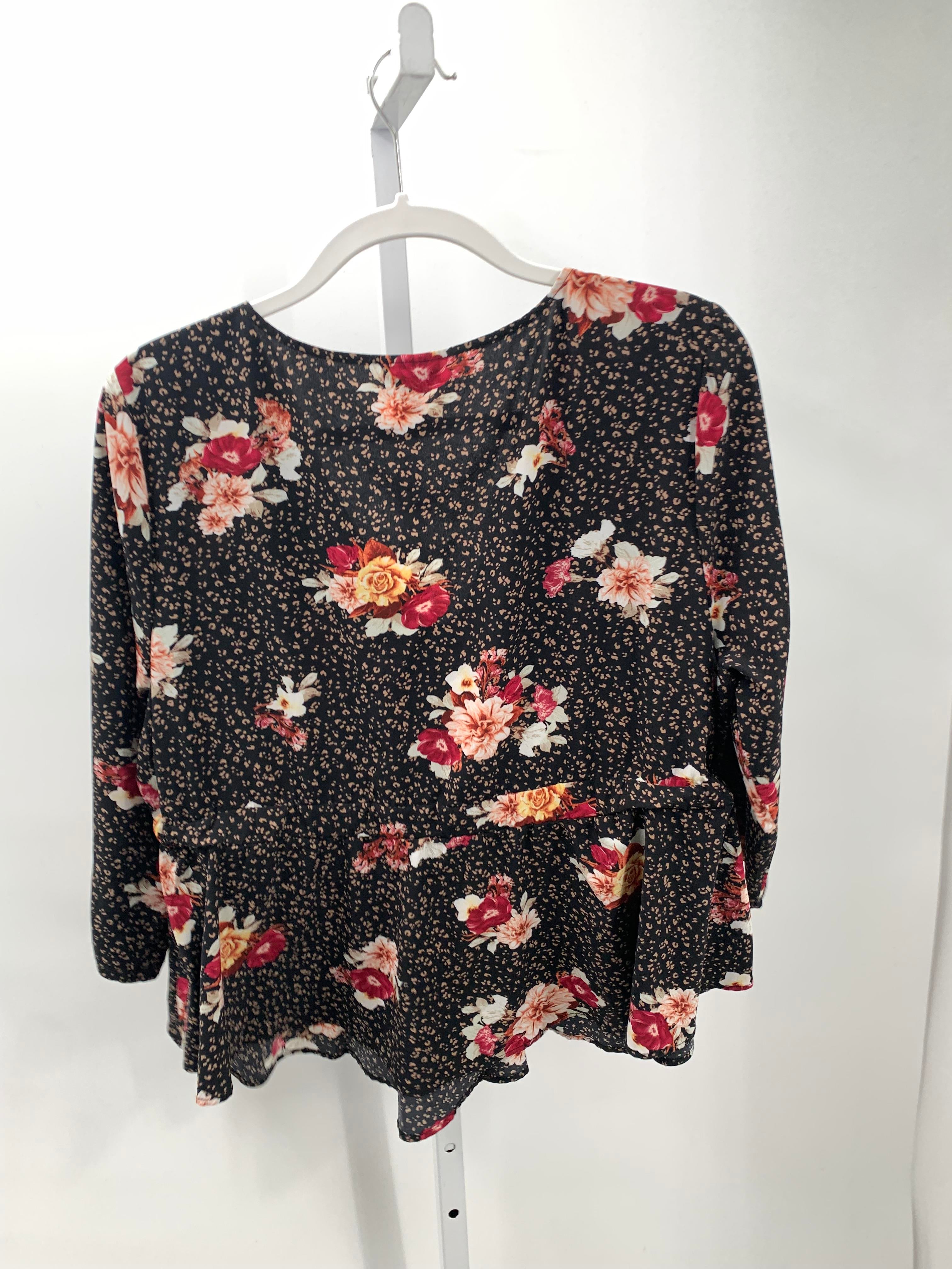 Torrid Size 1X Womens 3/4 Sleeve Shirt