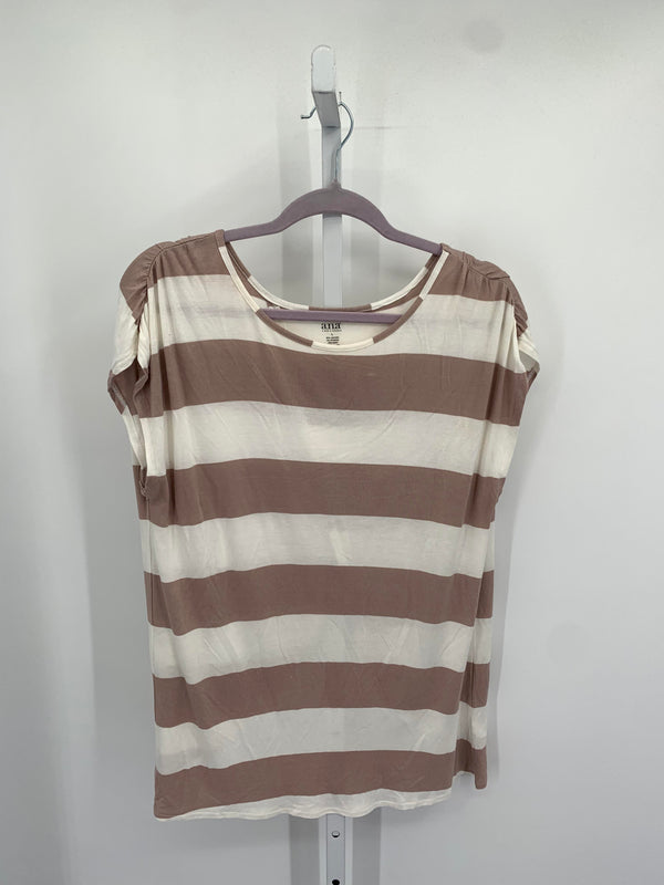 A.N.A. Size Large Misses Short Sleeve Shirt