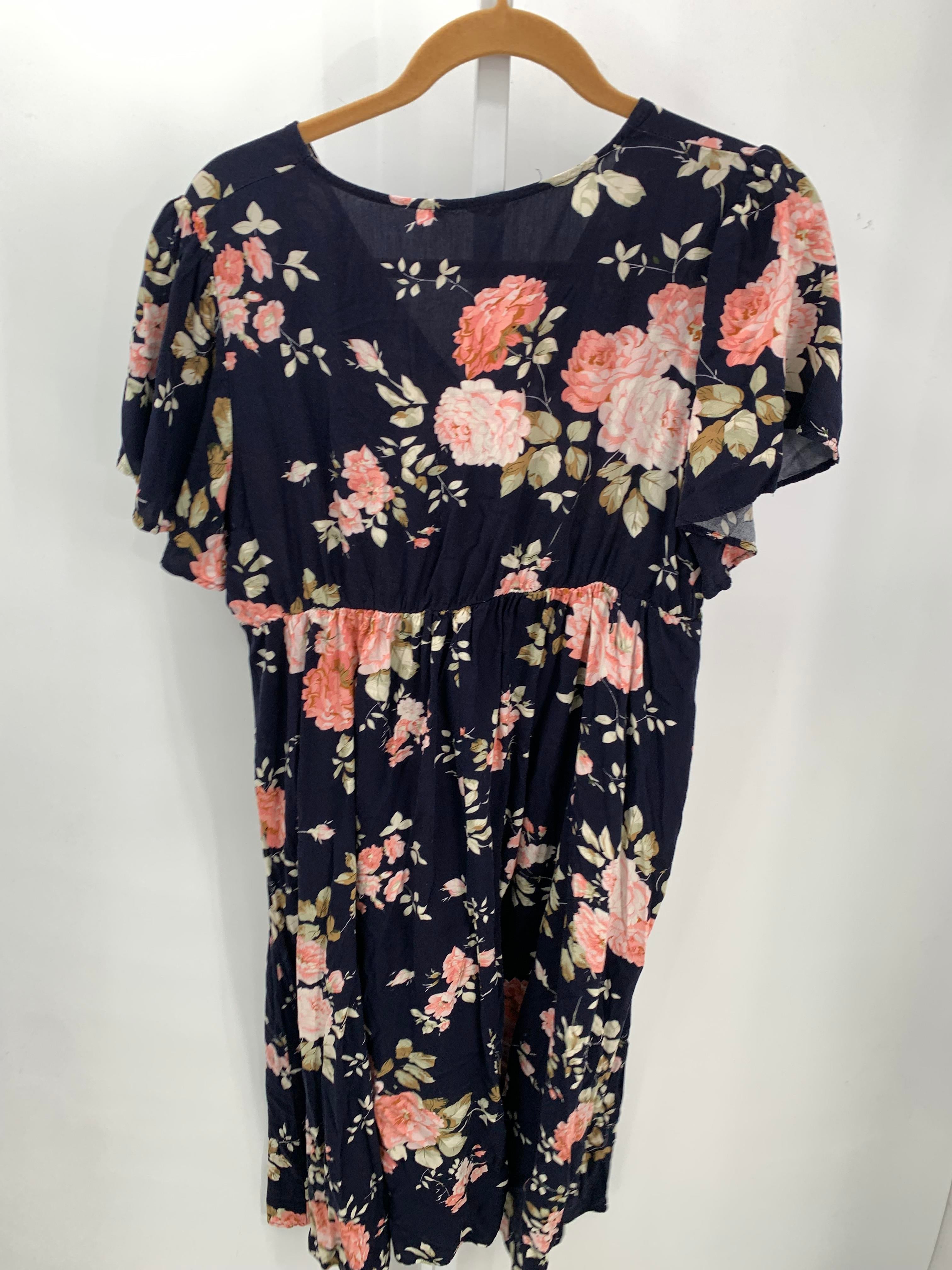Size 14 Misses Short Sleeve Dress