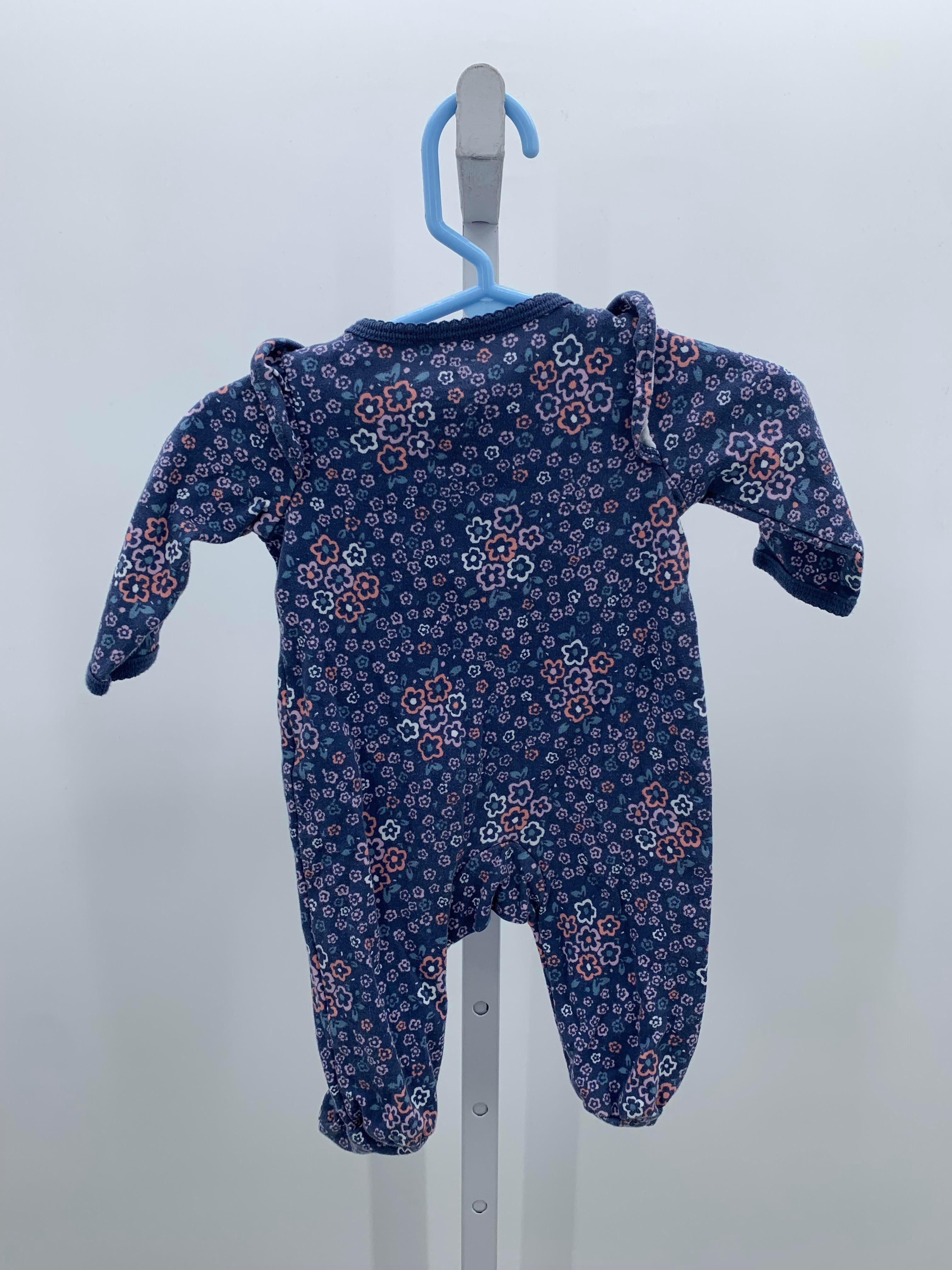 Carters Size 3 Months Girls Long Slv. Romper