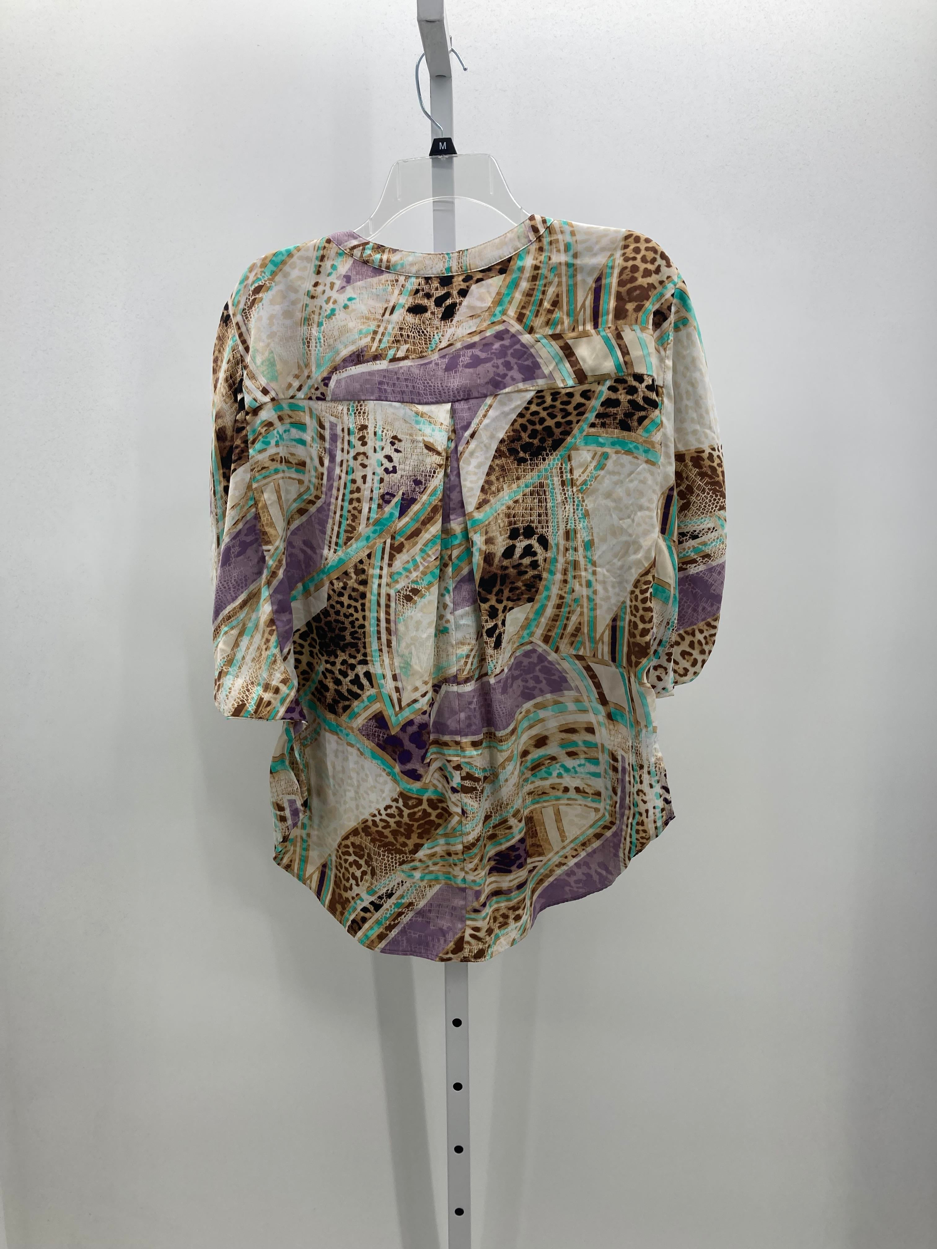 Jennifer Lopez Size Large Misses Short Sleeve Shirt