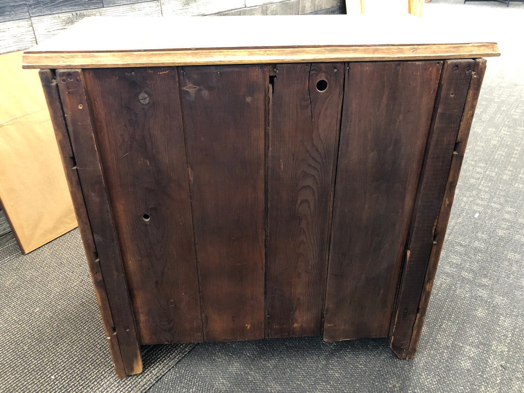 OAK WOOD SMALL CABINET- 3 DRAWER 1 CABINET.