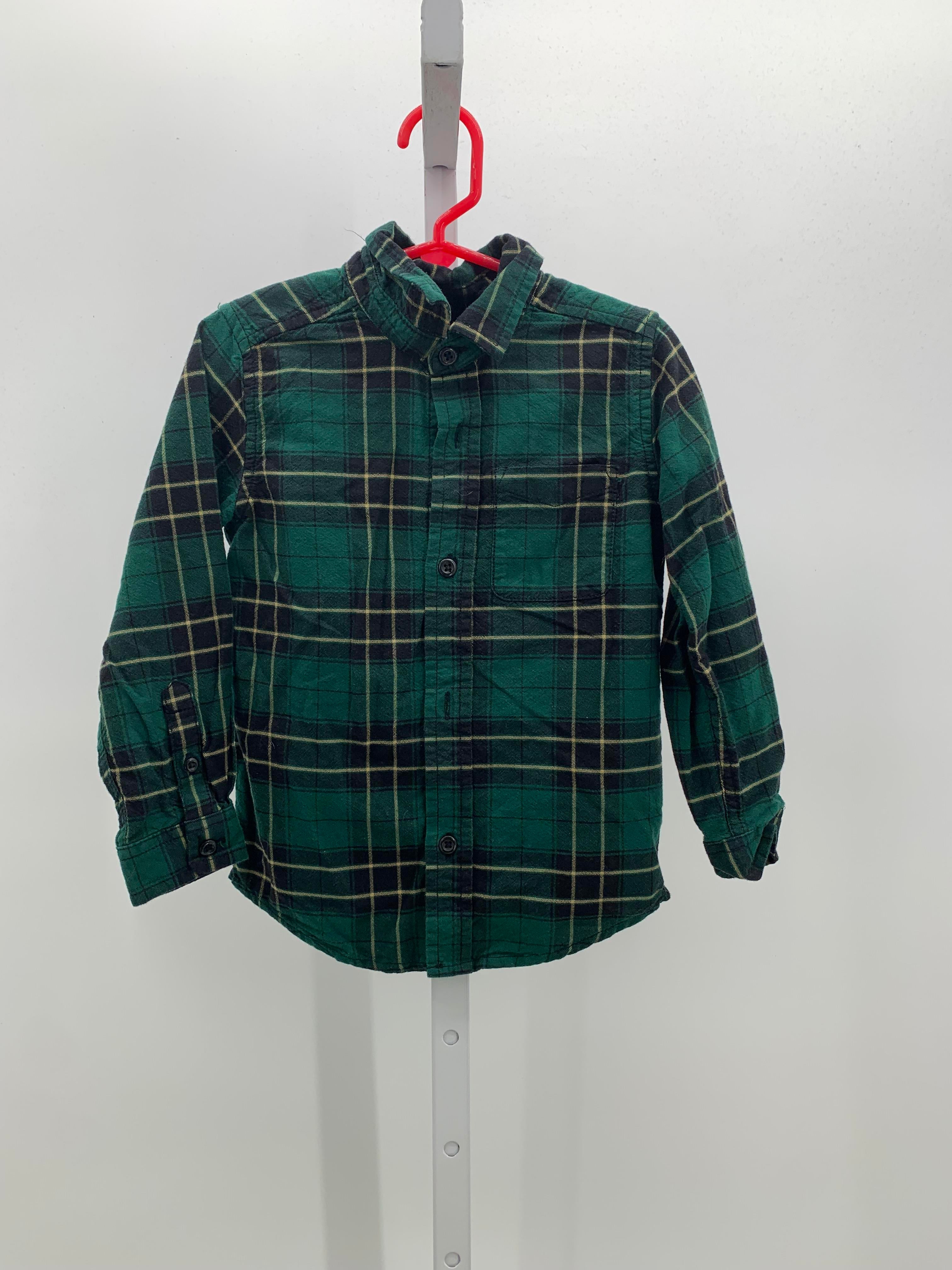 PLAID BTN DOWN