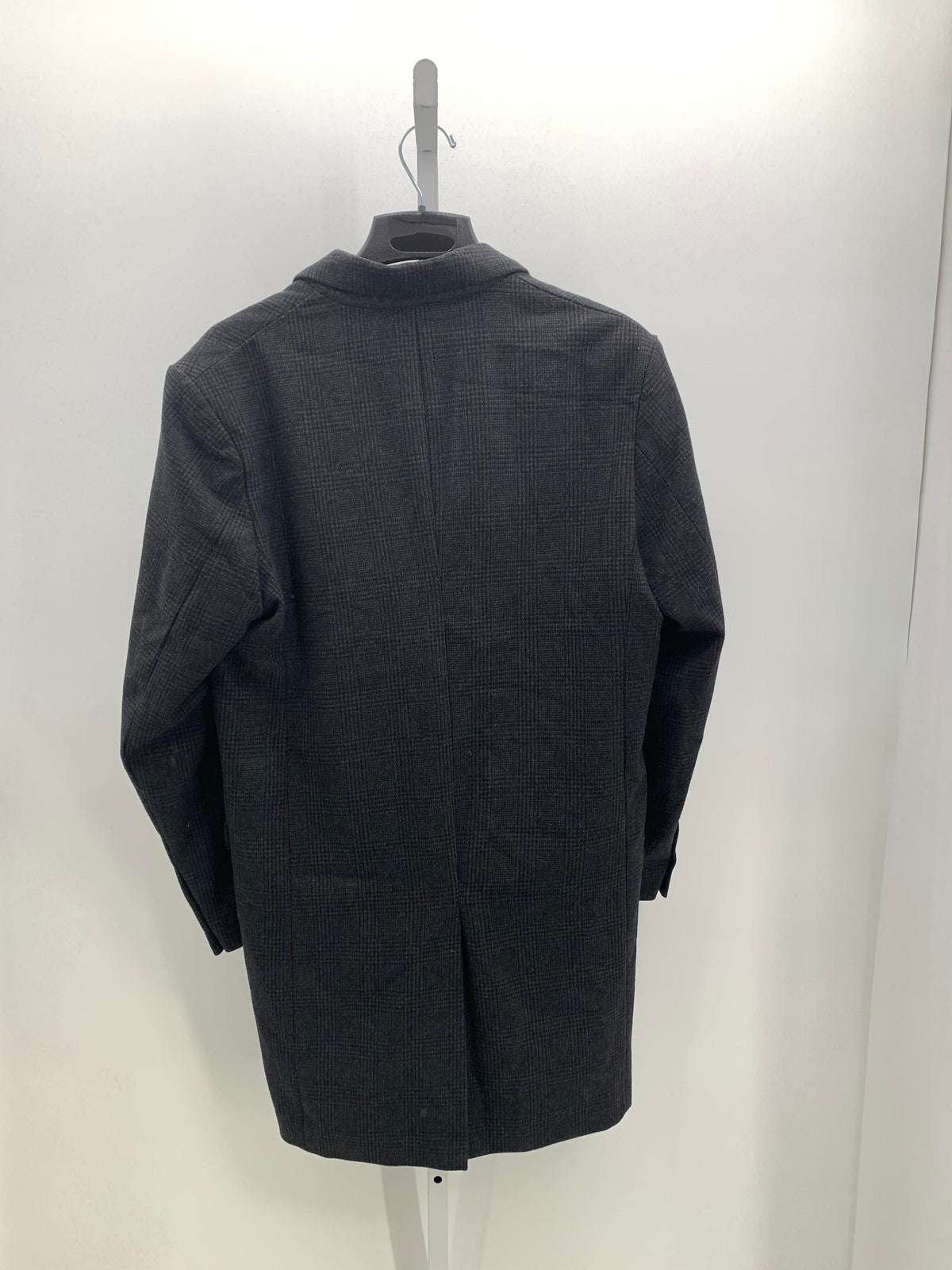 GREY HOUNDSTOOTH PLAID BTN DOWN