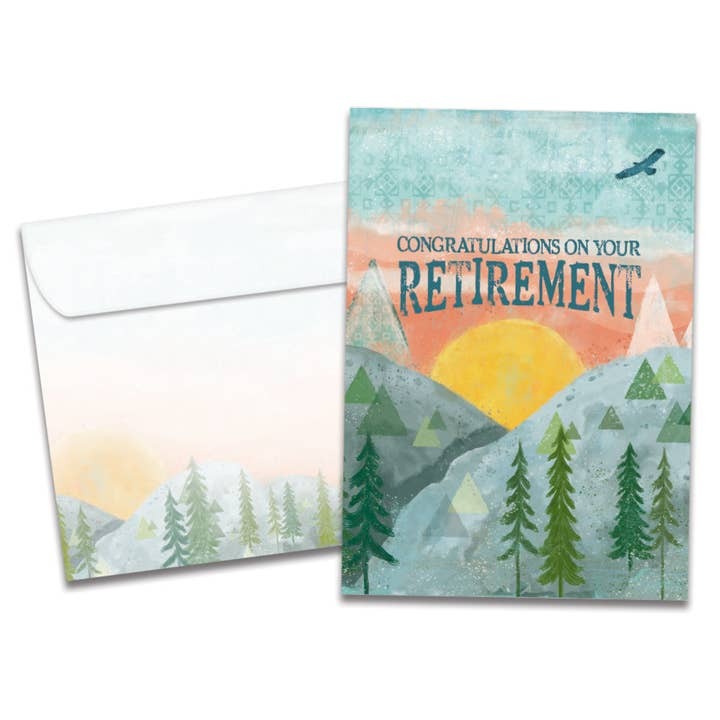 Remarkable Sunrise, Retirement Card