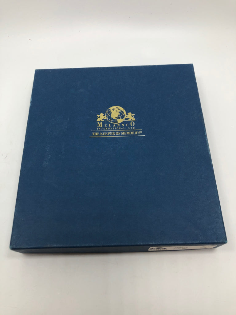 MELANNCO SILVER PHOTO ALBUM IN BOX.