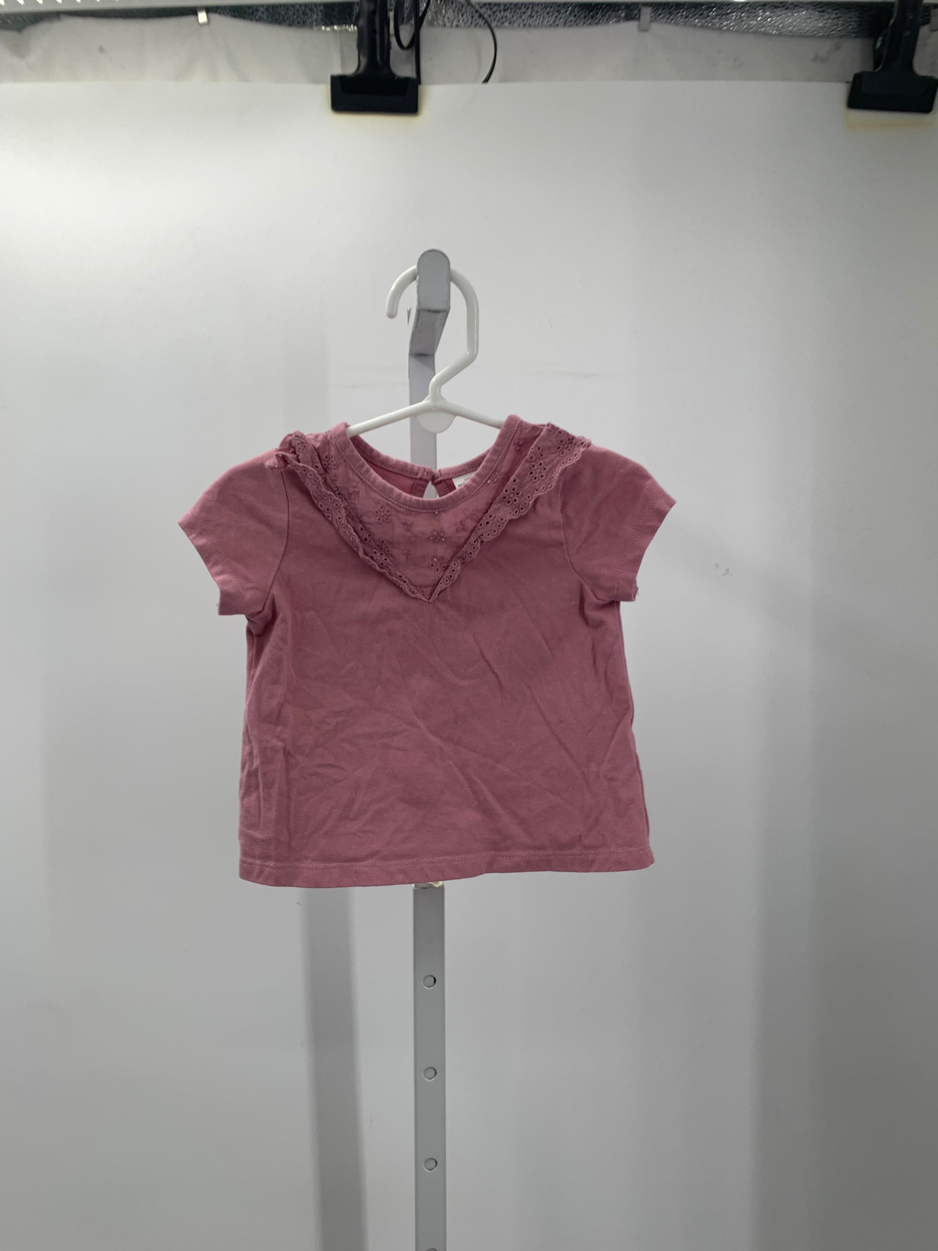 Petit Lem Size 18 Months Girls Short Sleeve Shirt