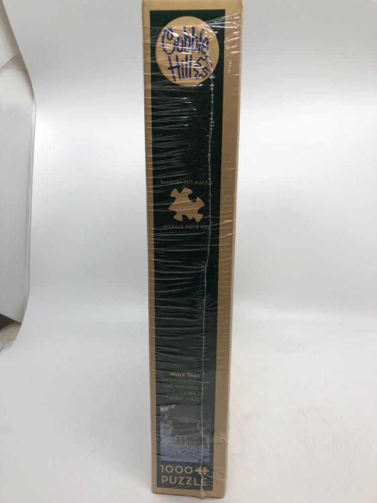 NIB WOLF PUZZLE.