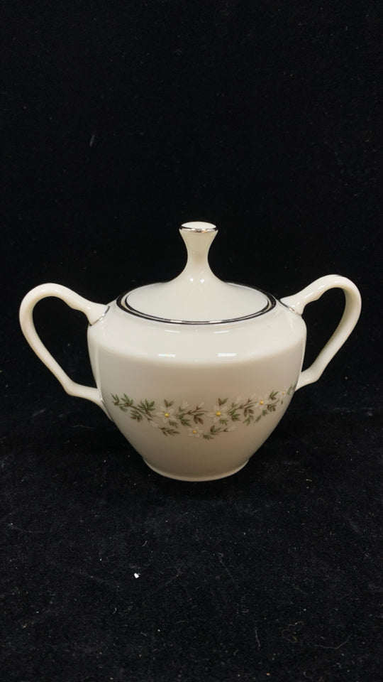 LENOX BROOKDALE SUGAR DISH.