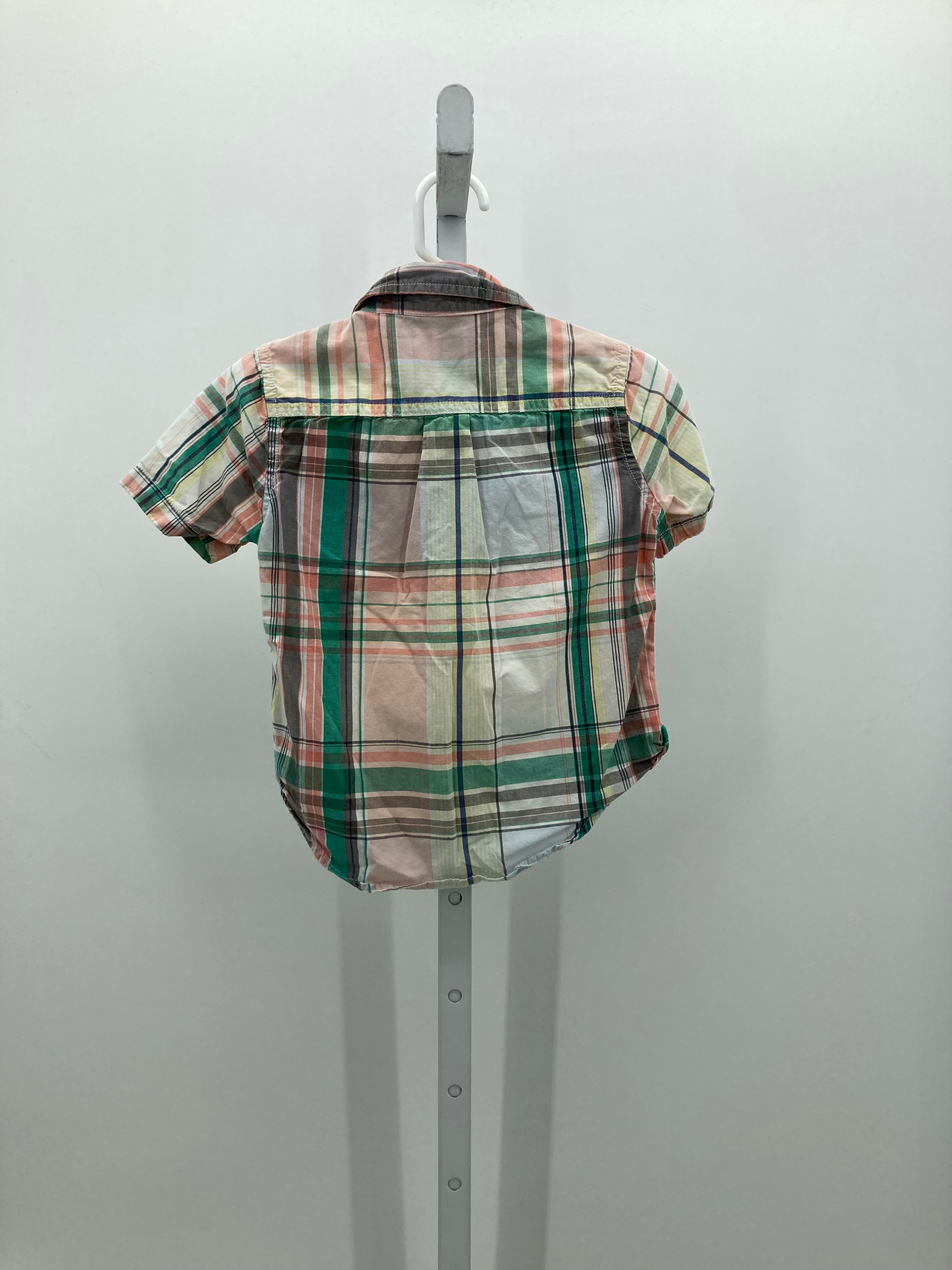 PLAID BTN DOWN