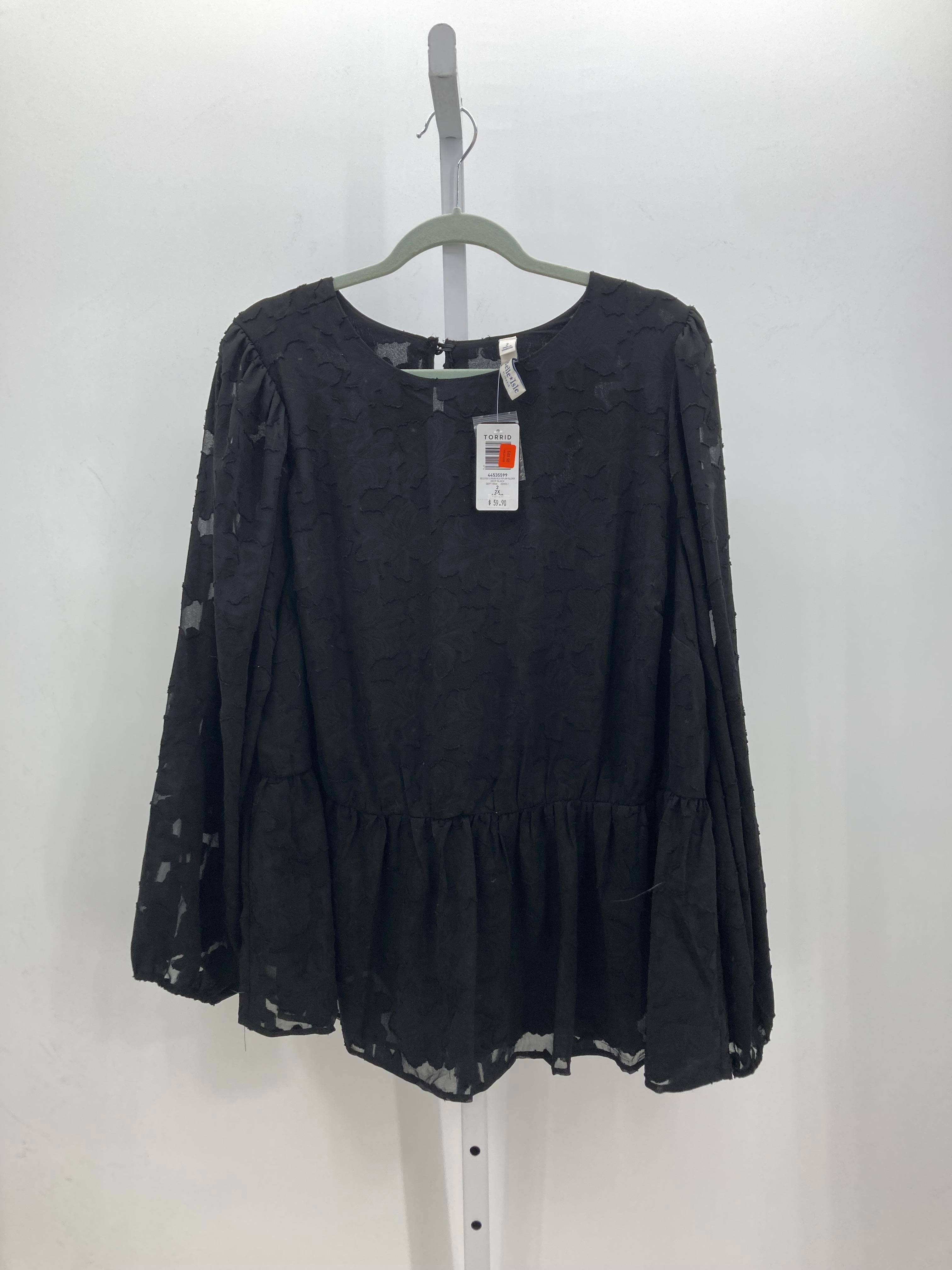 Torrid Size 2X Womens Long Sleeve Shirt