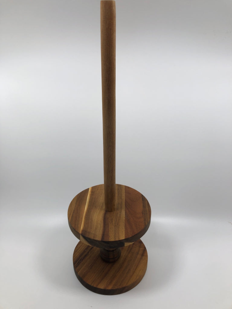WOODEN DONUT/BAGEL STAND.