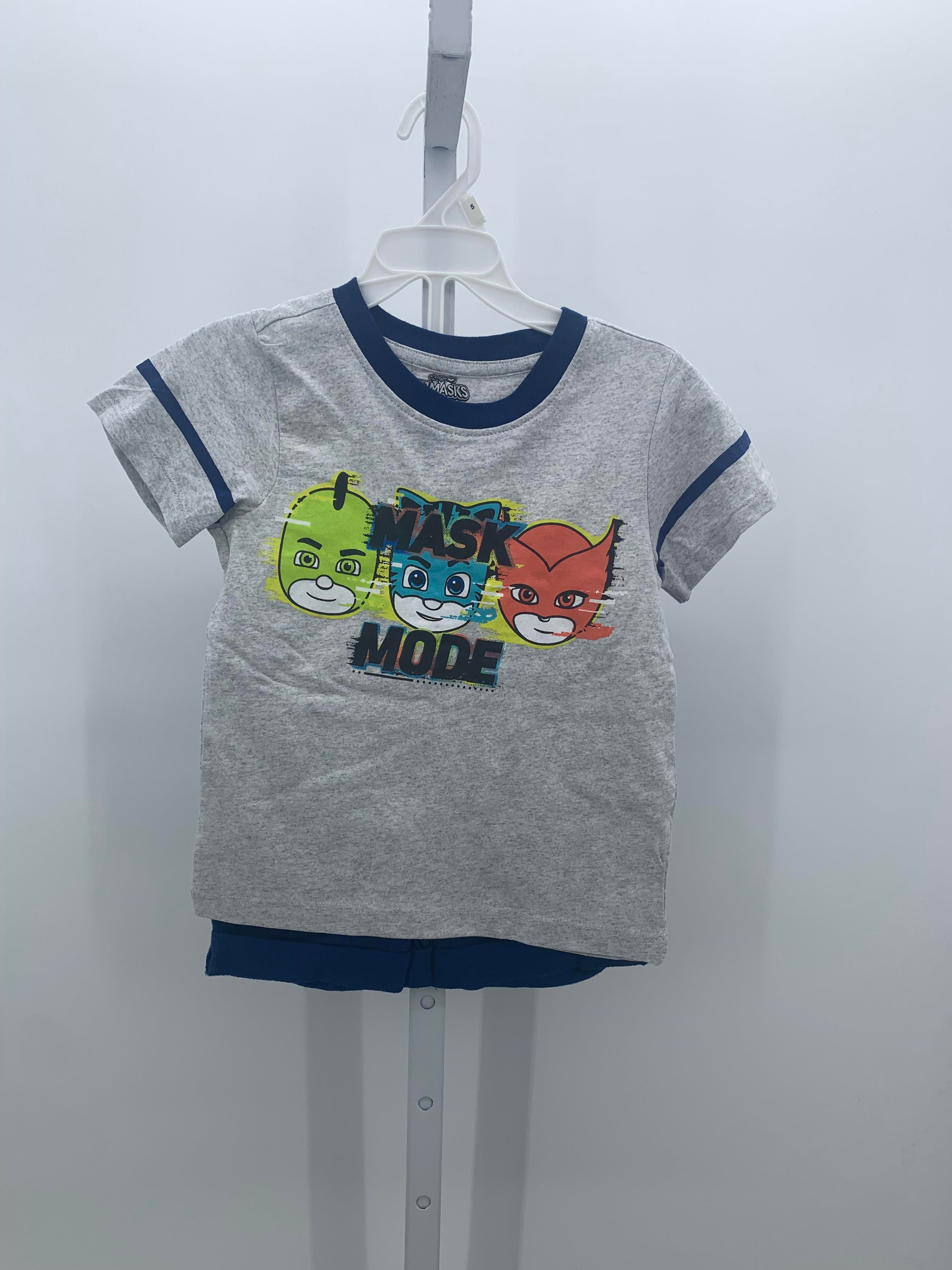 NEW MASK MODE TEE ANS SHORTS.