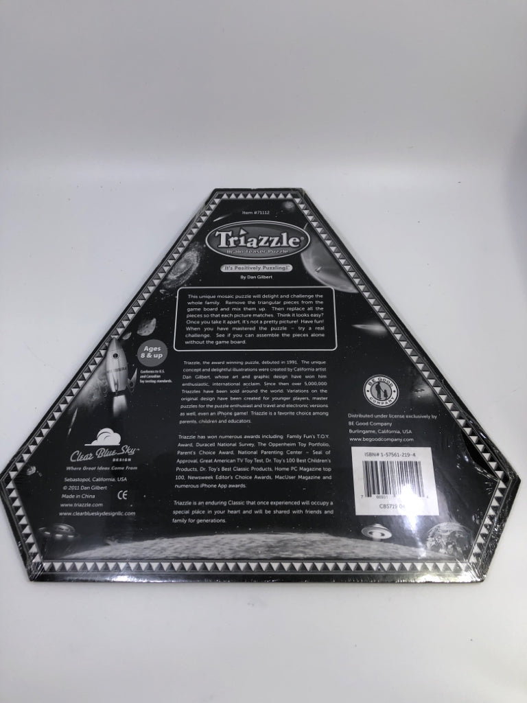 NIP OUTER-SPACE BRAIN TEASER PUZZLE TRIAZZLE.