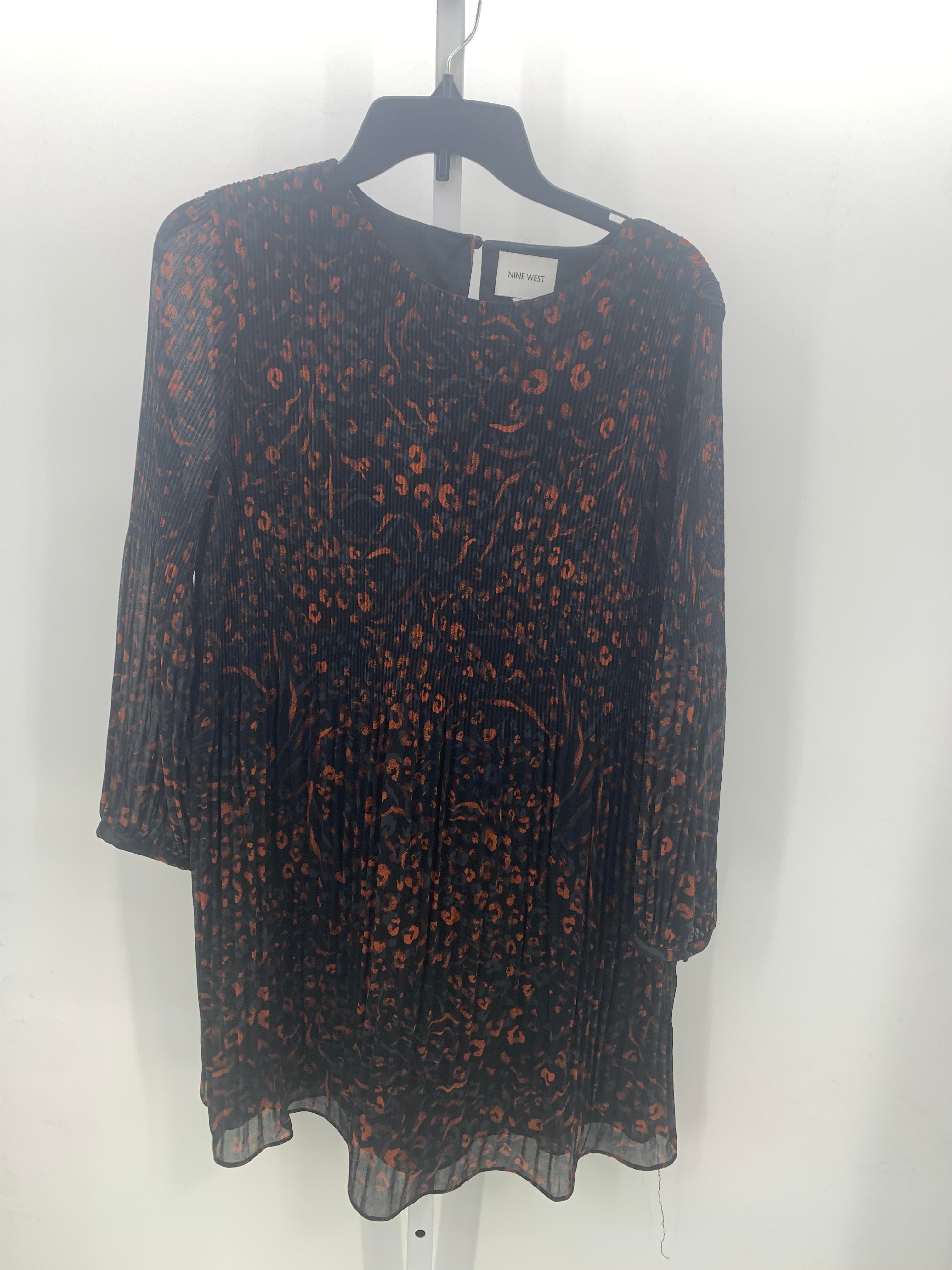 Nine West Size Medium Misses Long Sleeve Dress