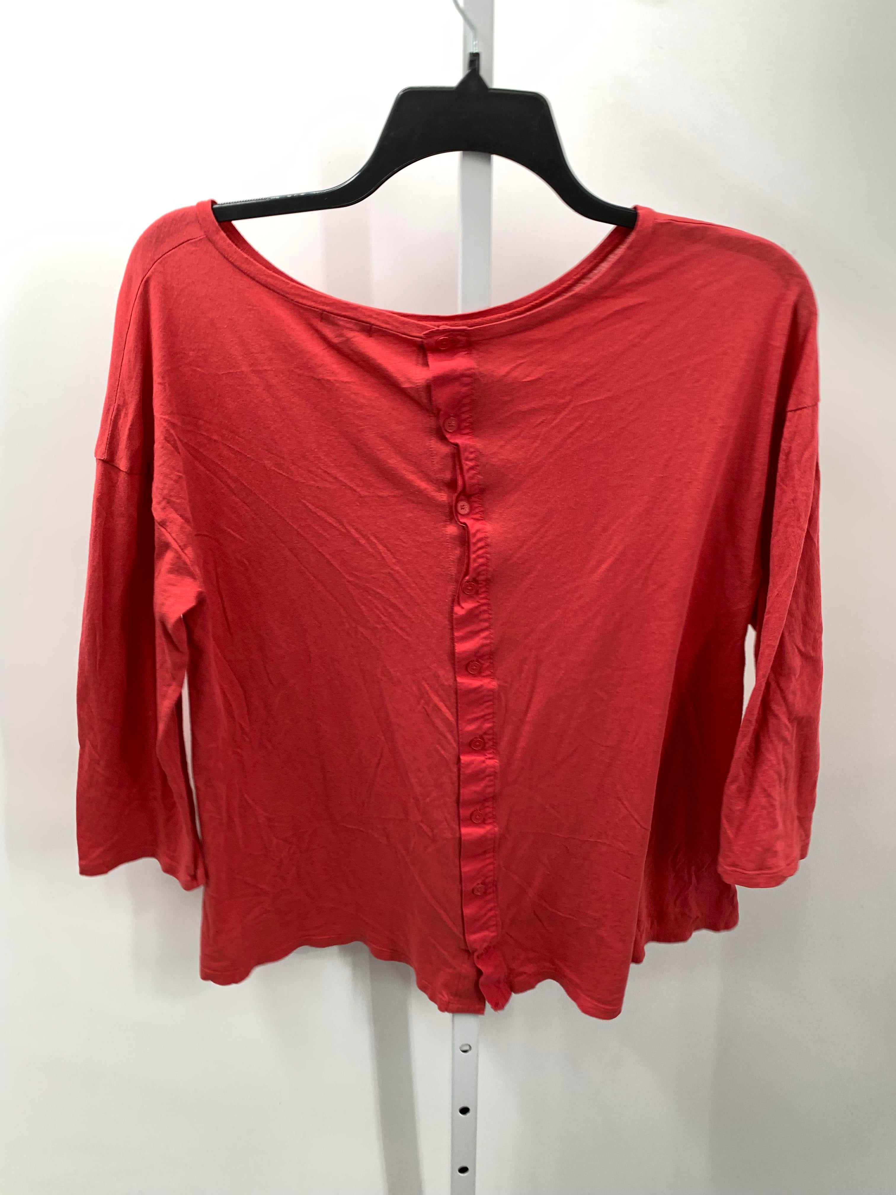 Gap Size Large Misses 3/4 Sleeve Shirt